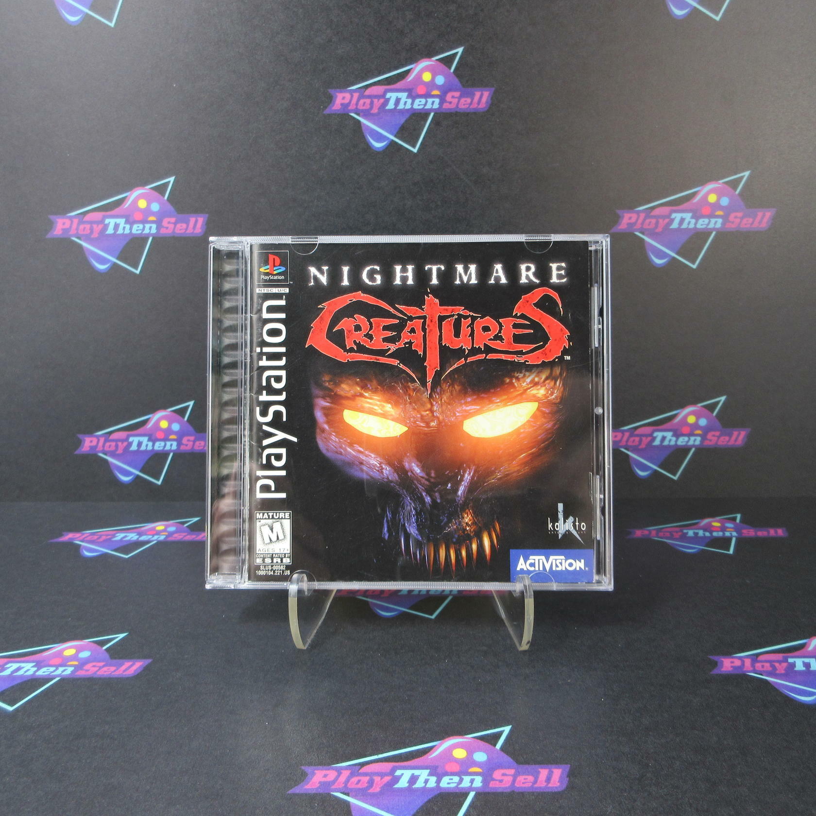 Nightmare Creatures PS1 PlayStation 1 - Like New