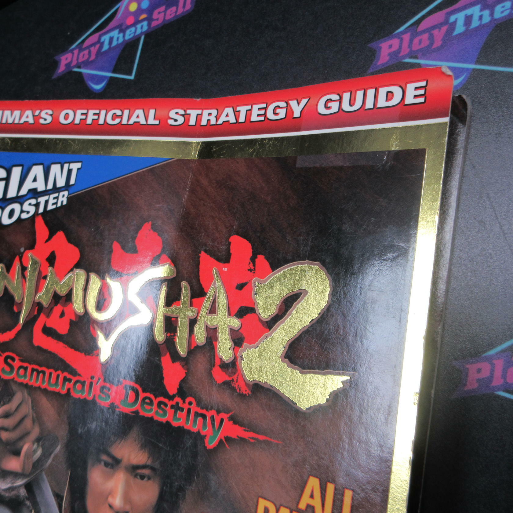 Onimusha 2 Samurai's Destiny Prima's Official Guide - No Poster AD - See Pics - Good