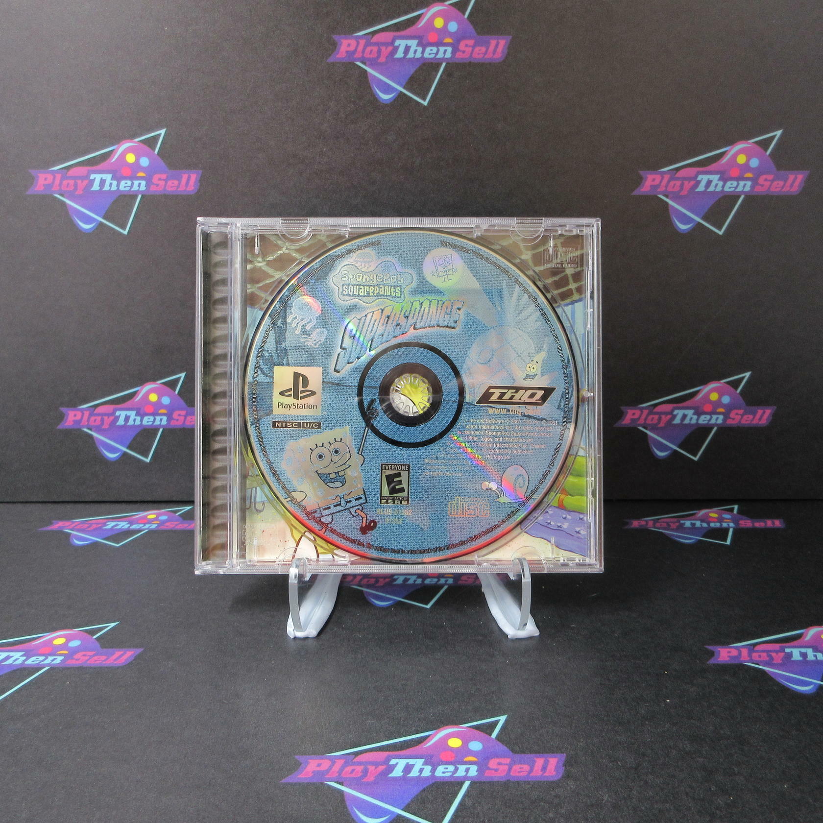 SpongeBob SquarePants SuperSponge PS1 PlayStation 1 - Very Good