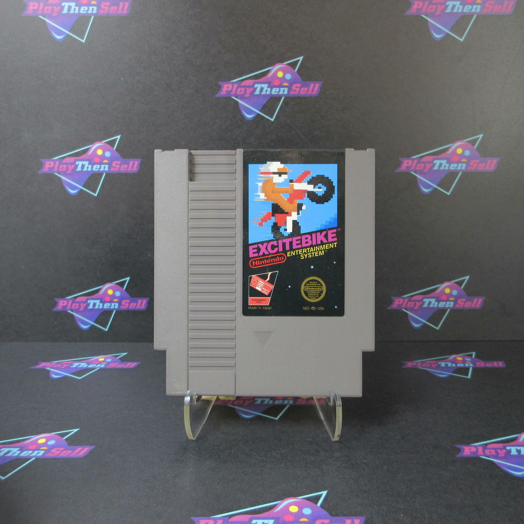 Excitebike Nintendo NES Cartridge Only Tested - Very Good