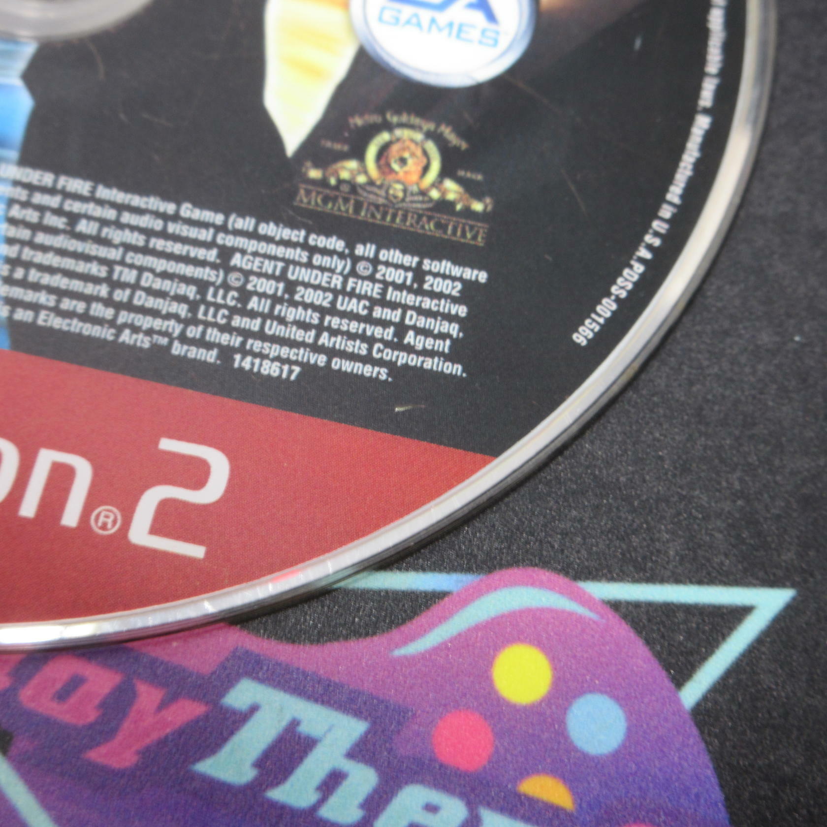 James Bond 007 Agent Under Fire GH PS2 PlayStation 2 Disc Only - Very Good