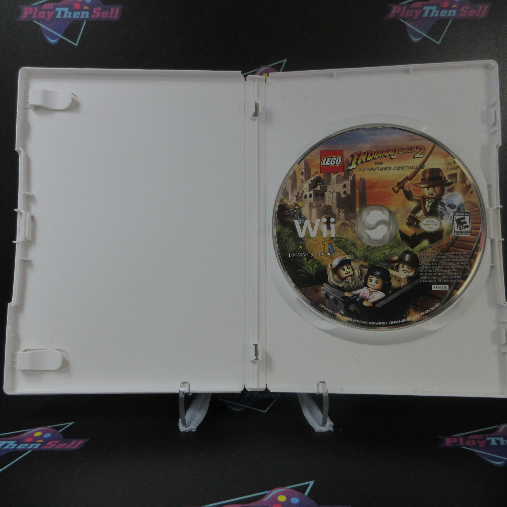 Lego Indiana Jones 2 The Adventure Continues Nintendo Wii AD/NM - Very Good