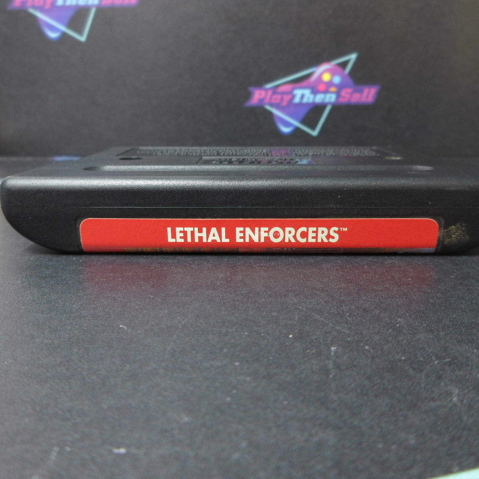 Lethal Enforcers Sega Genesis Cart Only AD Authentic / Tested - Very Good