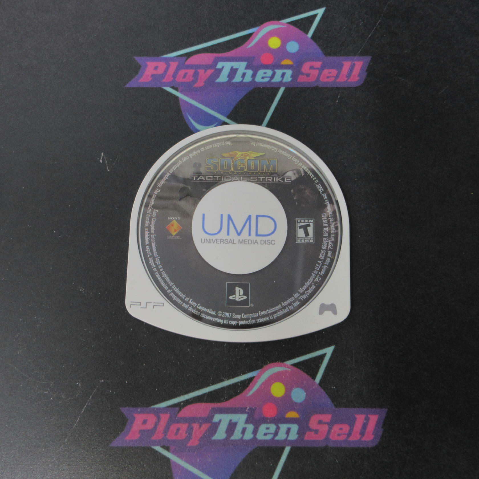 SOCOM Tactical Strike - Sony PSP Disc Only Authentic / Tested - Very Good