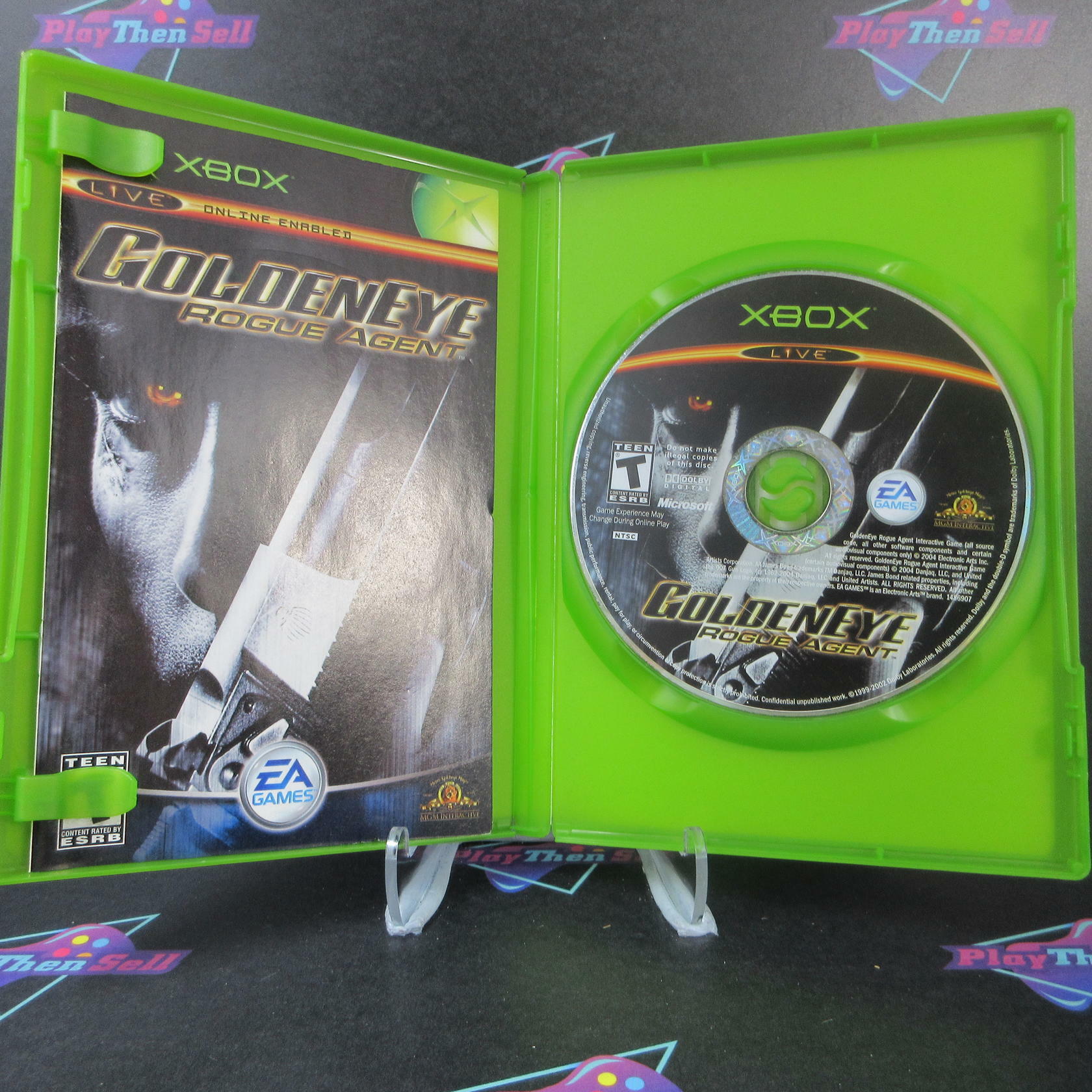 Goldeneye Rogue Agent - Xbox AD Complete CIB - Very Good