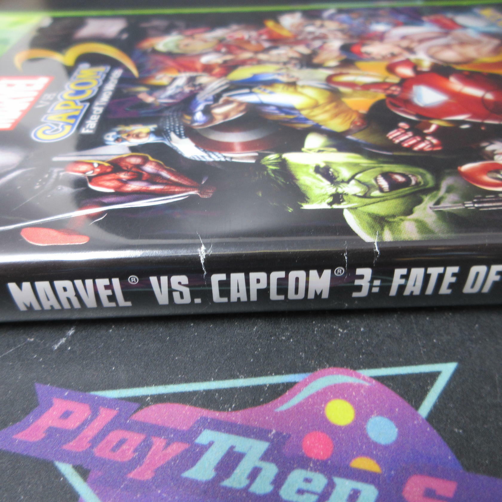 Marvel vs Capcom 3 Fate of Two Worlds Xbox 360 AD Complete CIB - Very Good