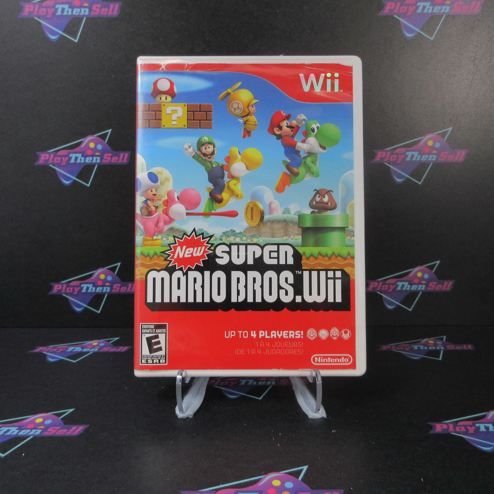 New Super Mario Bros Nintendo Wii AD/NM - Very Good