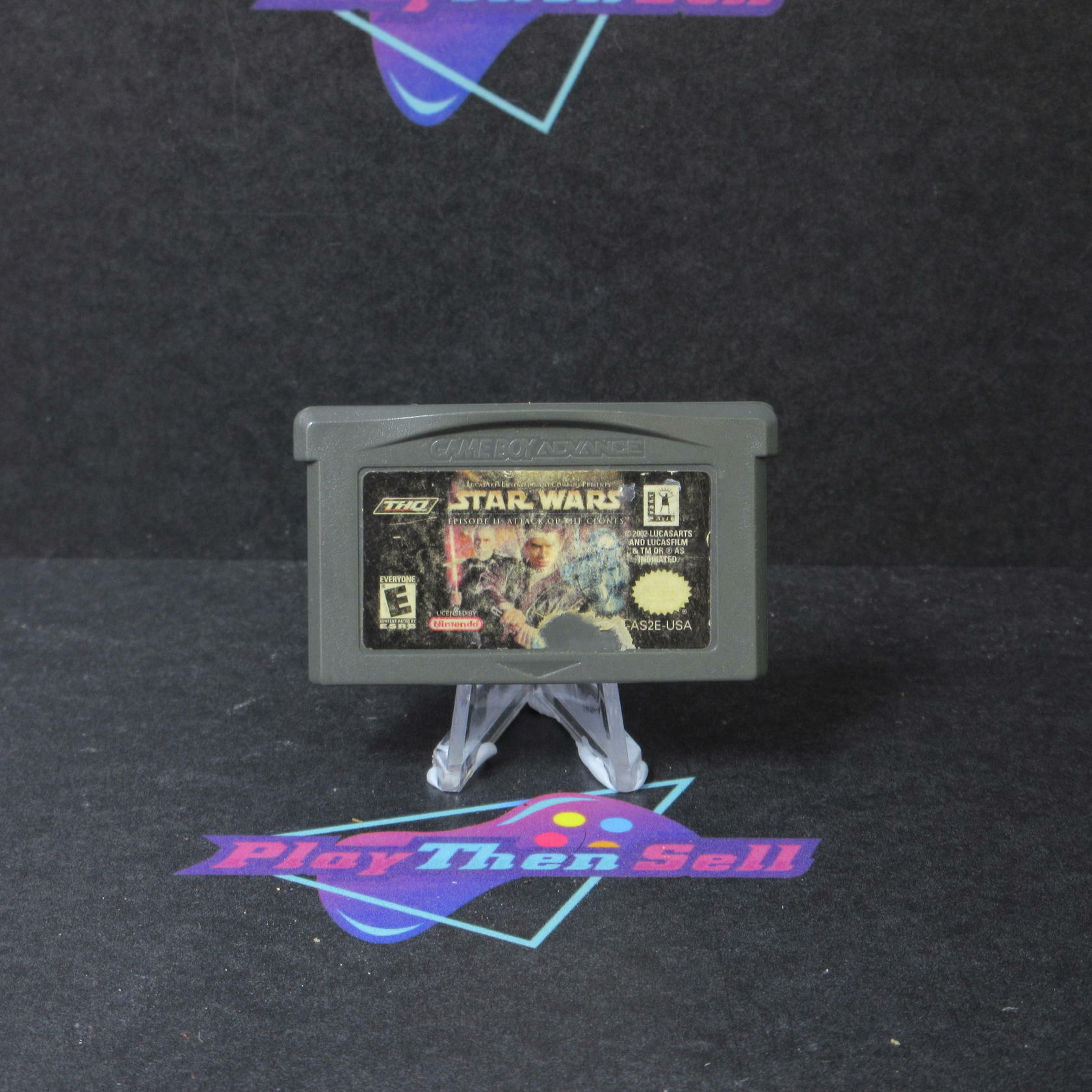 Star Wars Episode II Attack of the Clones GBA AD Cart Only Authentic / Tested - Very Good