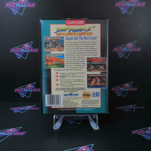 Street Fighter II Special Champion Edition Boxed Sega Genesis - Like New