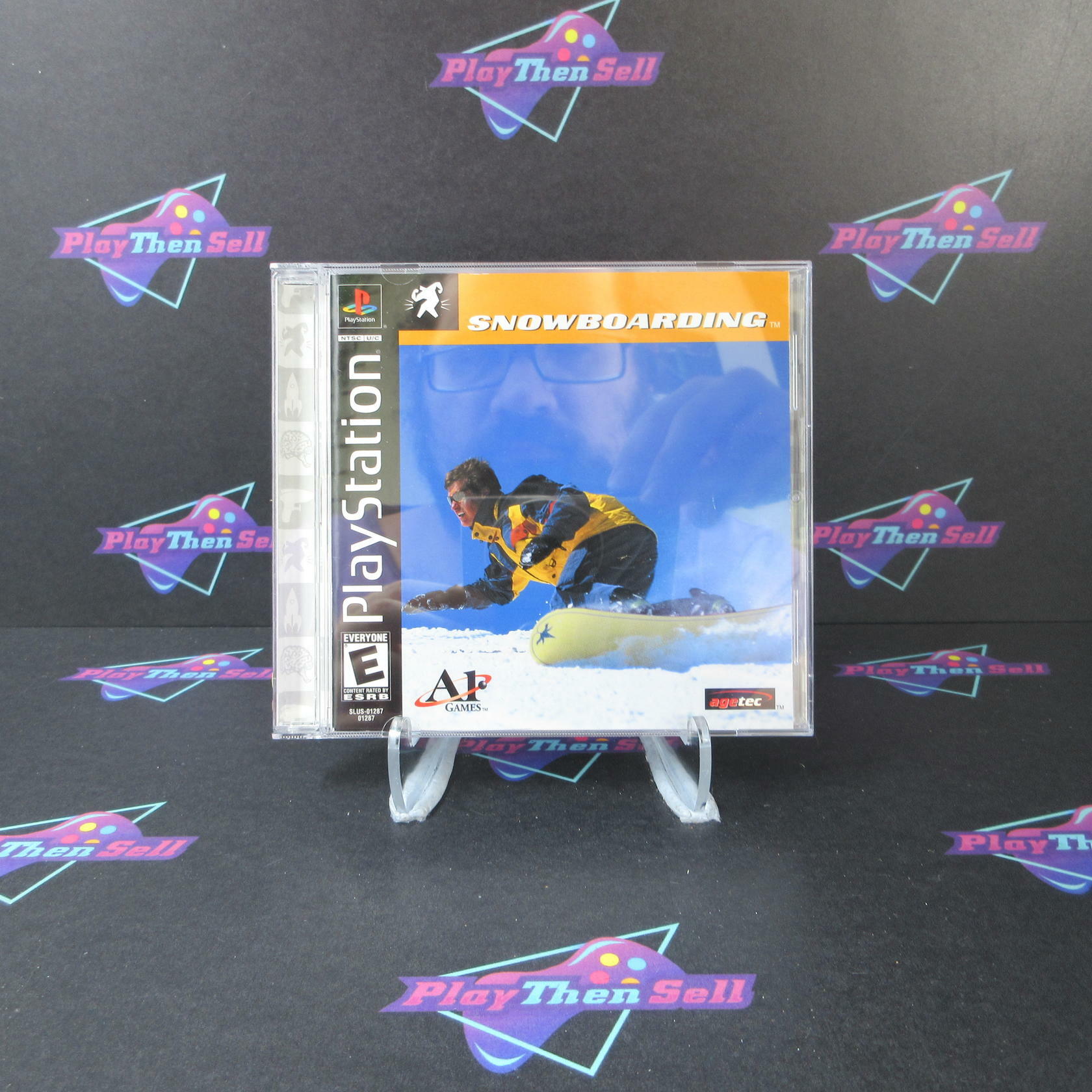 Snowboarding + Reg Card PS1 PlayStation 1 MD Complete CIB - Very Good