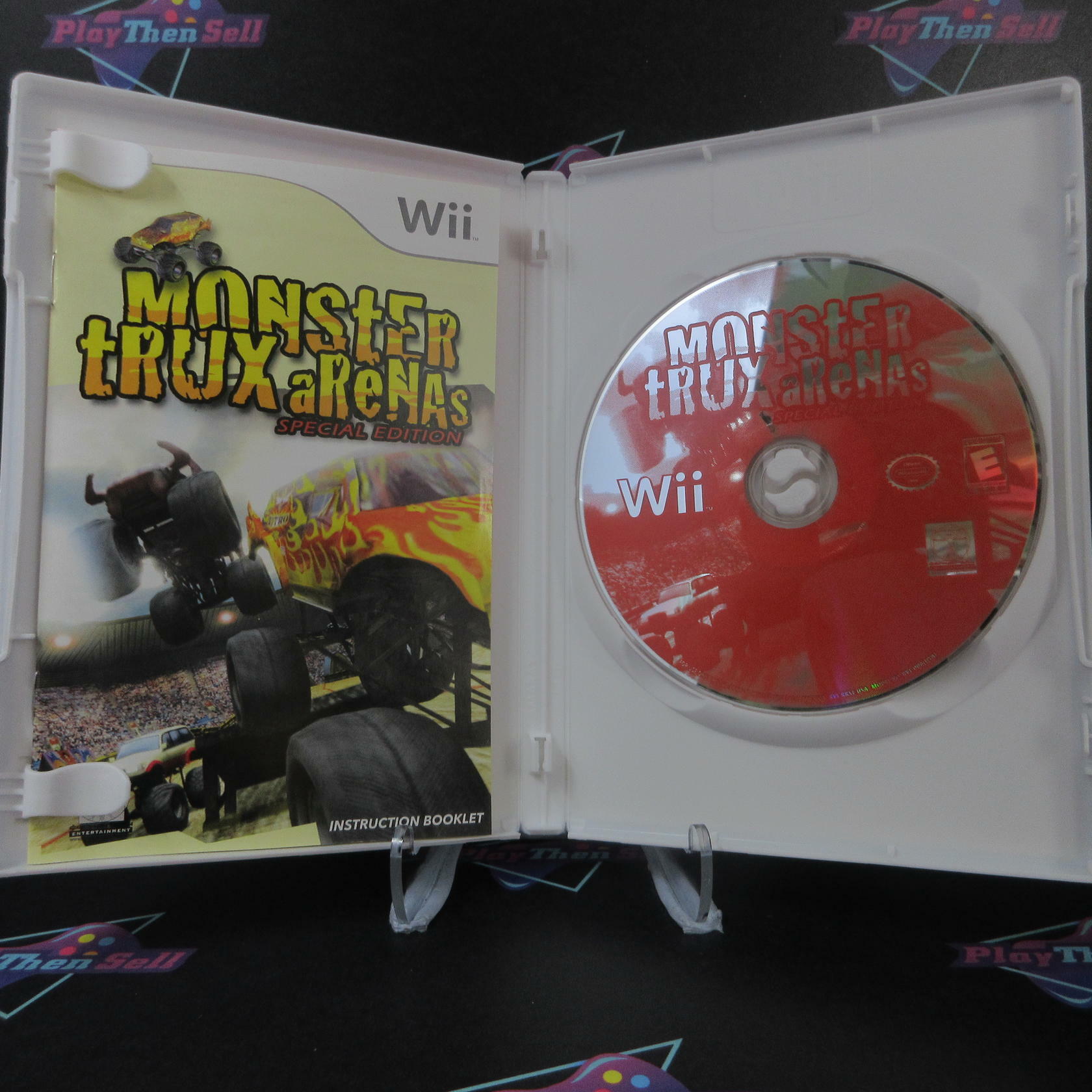 Monster Trux Arenas Special Edition - Nintendo Wii - Like New