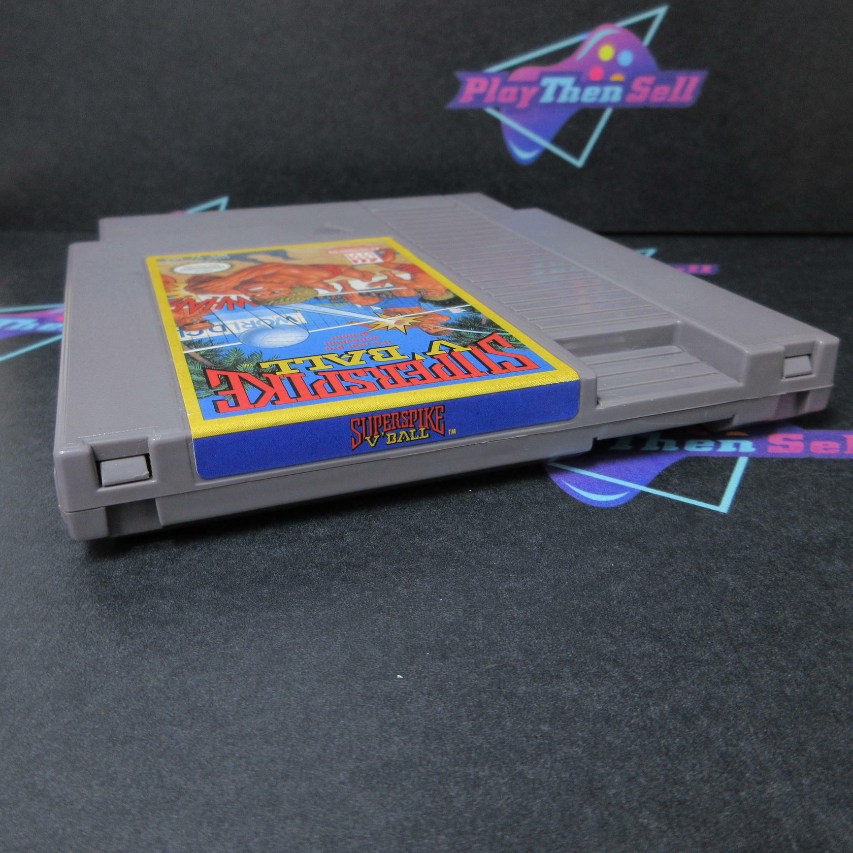 Superspike V' Ball Nintendo NES Cart Only Authentic / Tested - Very Good