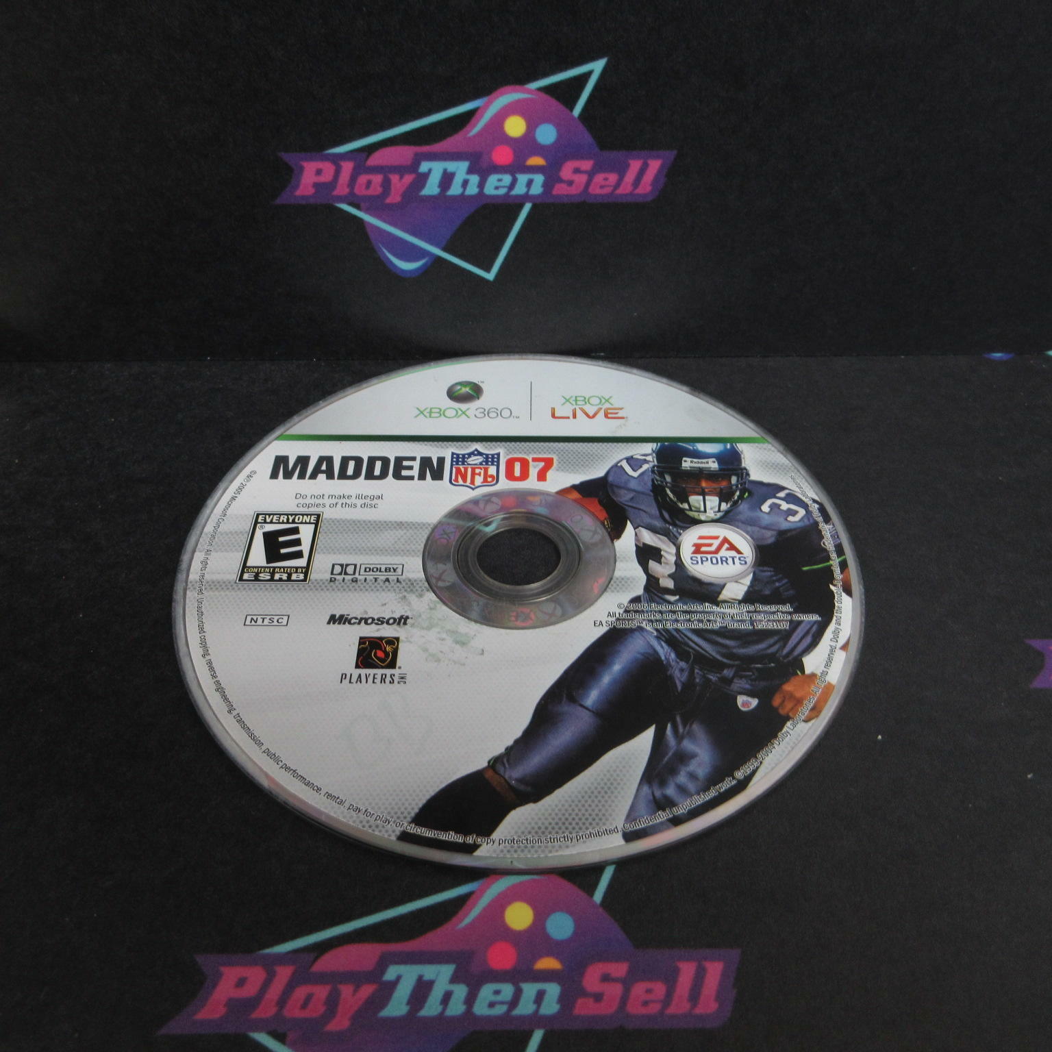 Madden NFL 07 Xbox 360 DD/AD/NM - Very Good