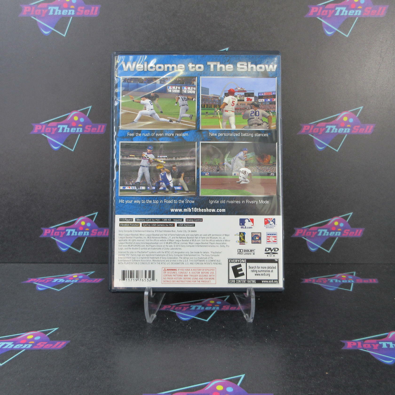 MLB 10 The Show PS2 PlayStation 2 - Very Good
