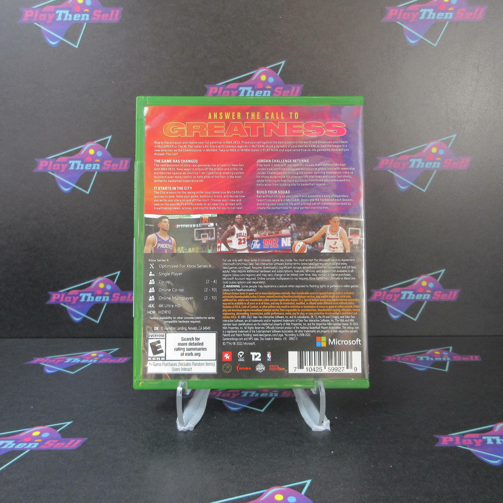 NBA 2K23 Xbox Series X - Side Sealed - See Pics - Like New
