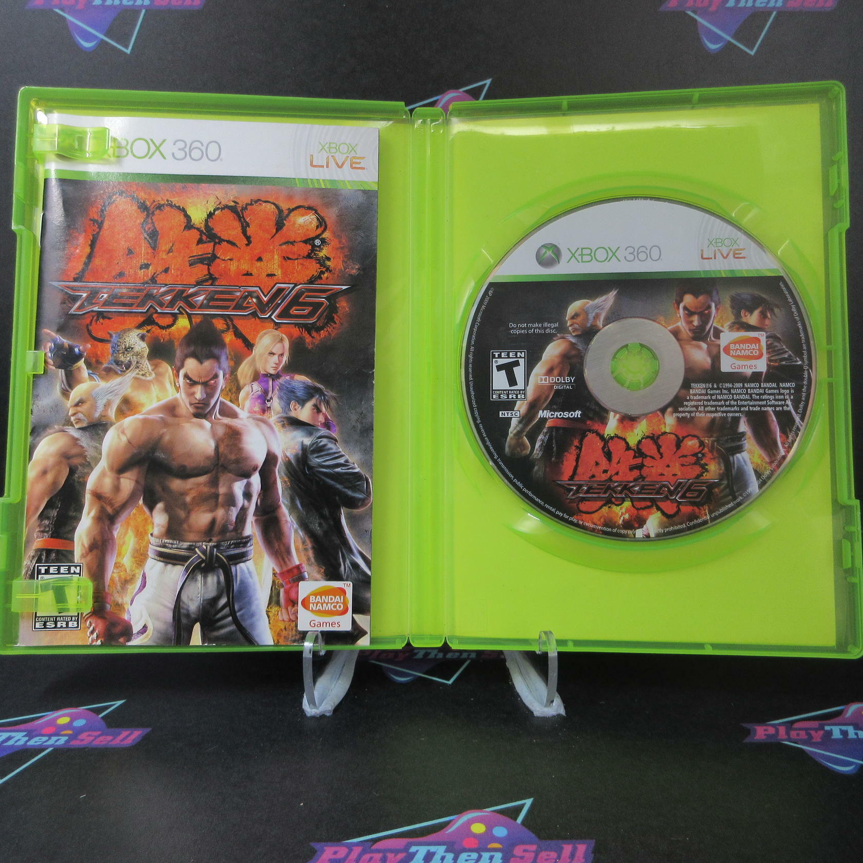 Tekken 6 Xbox 360 AD/DD Complete CIB - Very Good