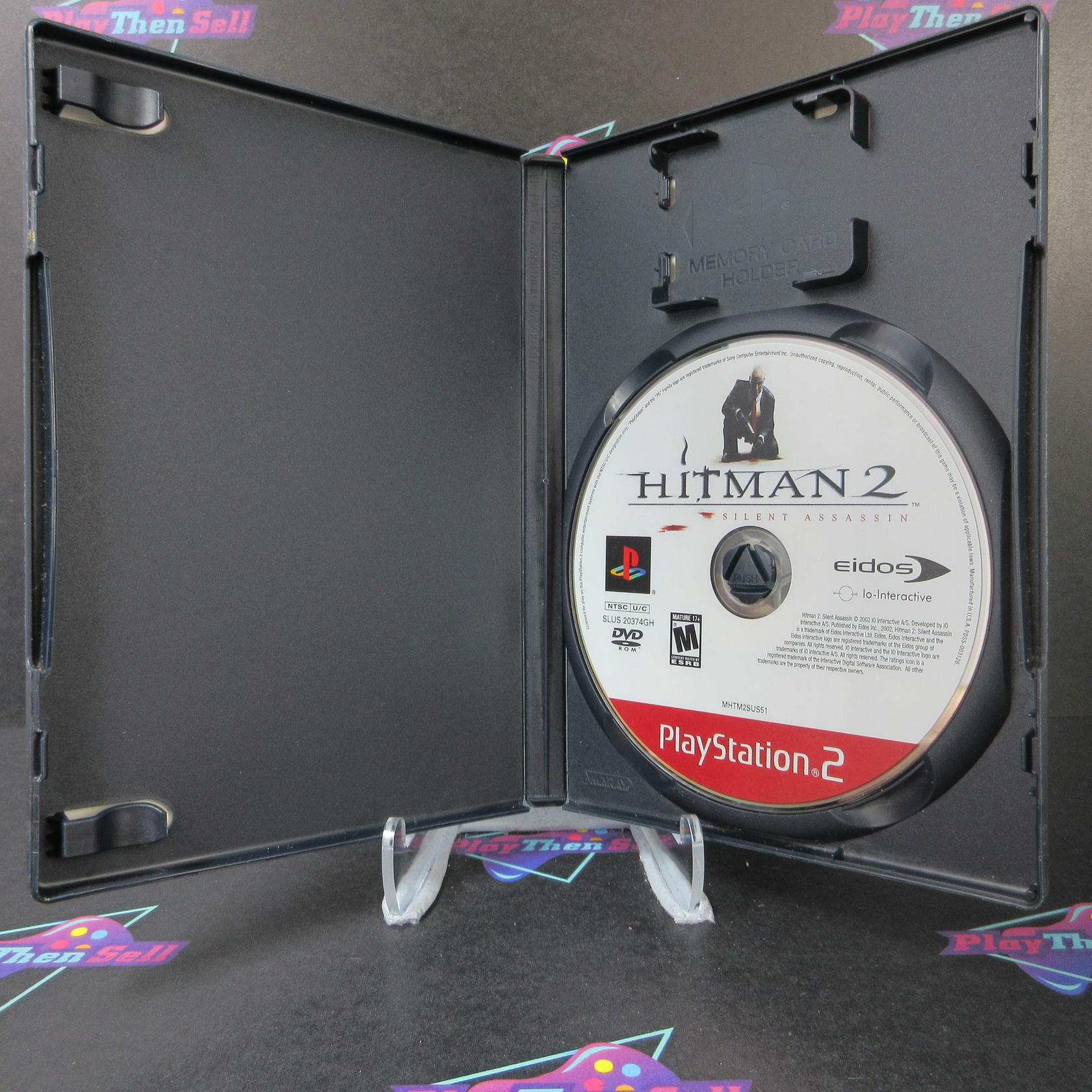 Hitman 2 Silent Assassin GH PS2 PlayStation 2 AD/NM - Very Good