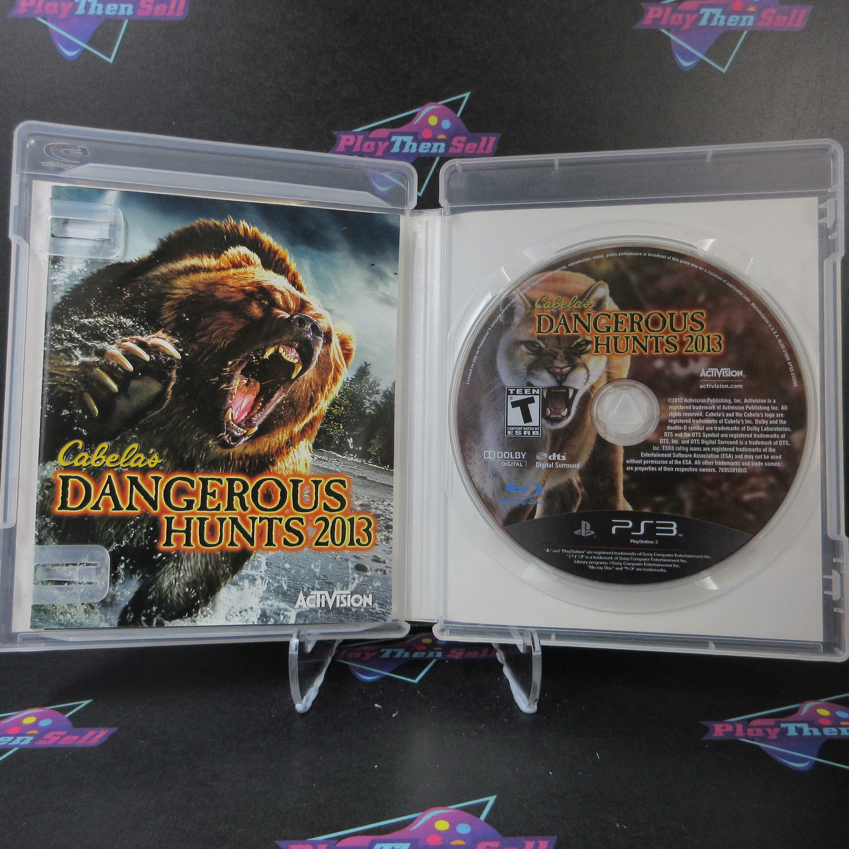 Cabela's Dangerous Hunts 2013 PS3 Playstation 3 AD Complete CIB - Very Good
