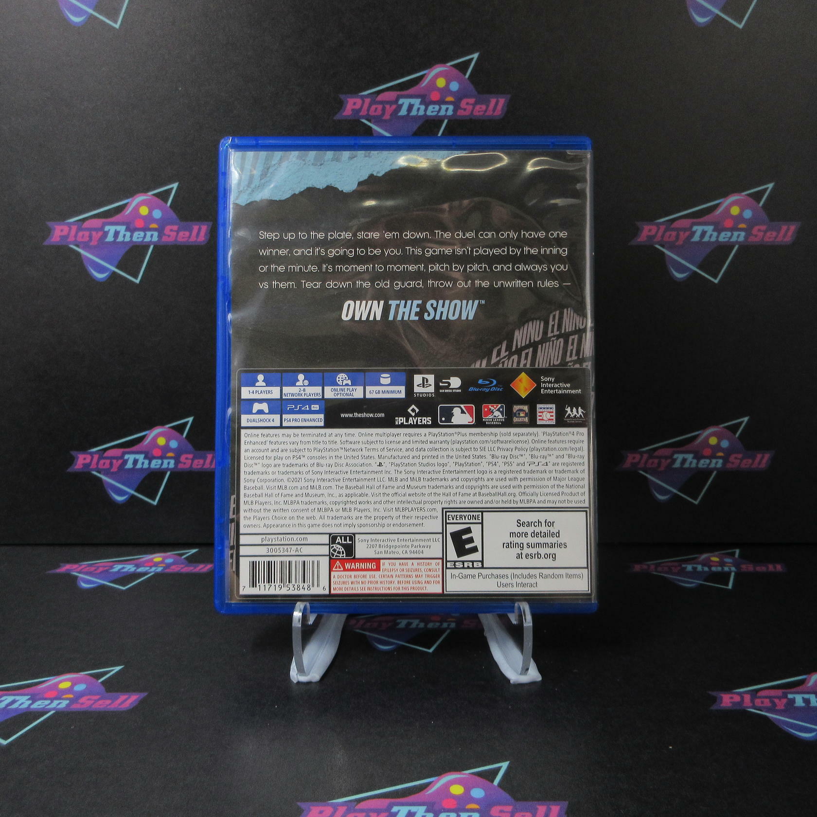 MLB The Show 21 PS4 PlayStation 4 - Like New