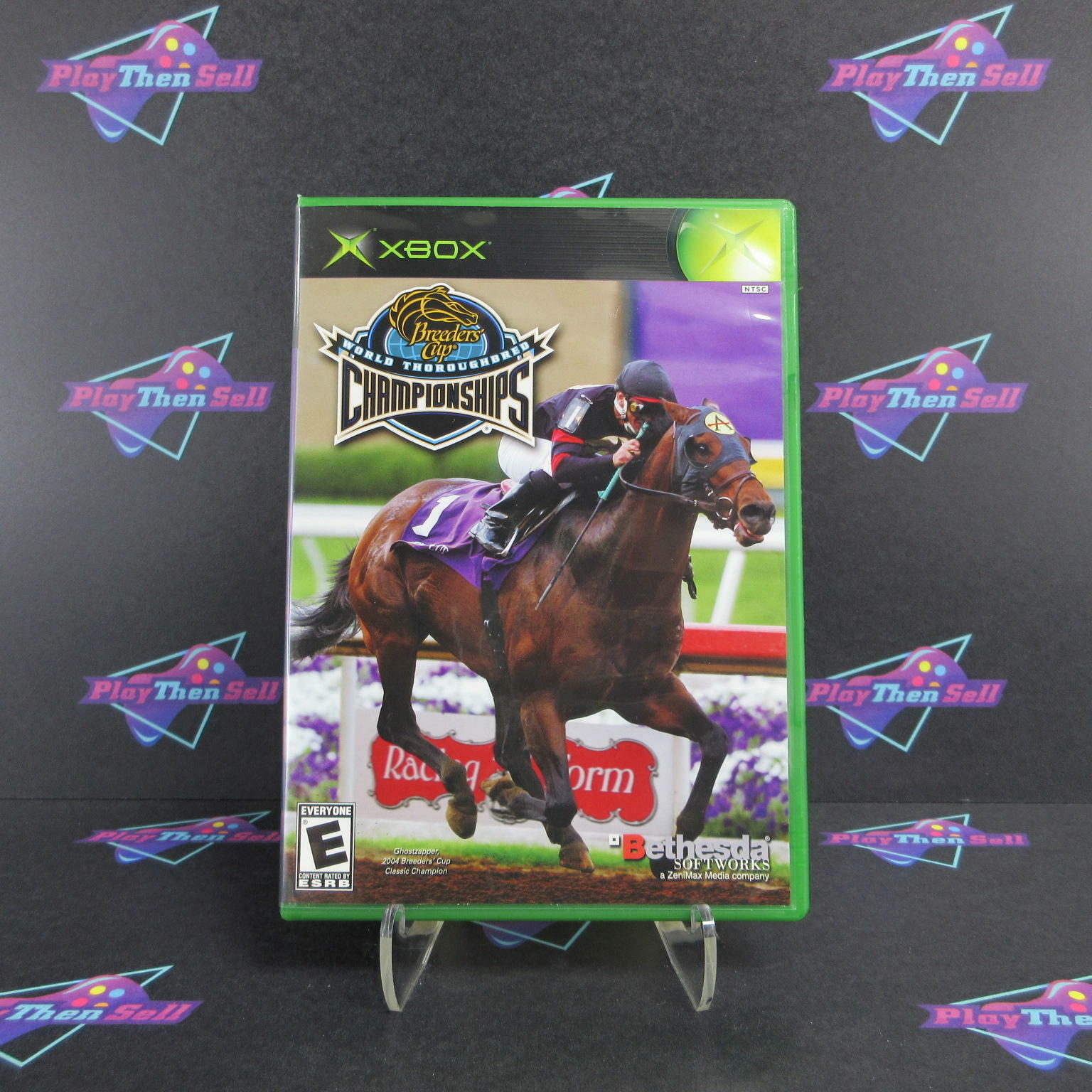 Breeders Cup World Thoroughbred Championships Xbox + Reg Card - Like New