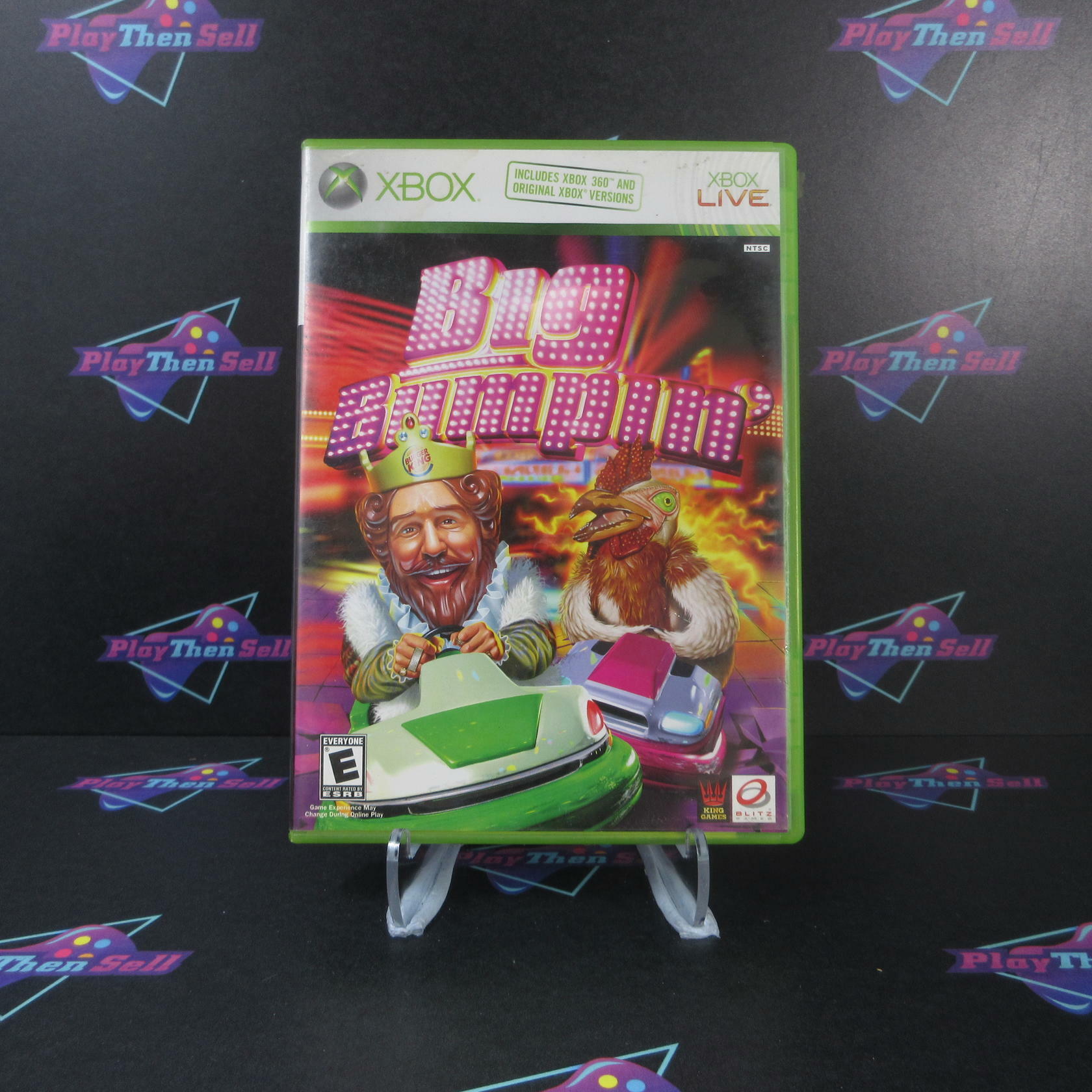 Burger King Big Bumpin' - Xbox AD Complete CIB - Very Good