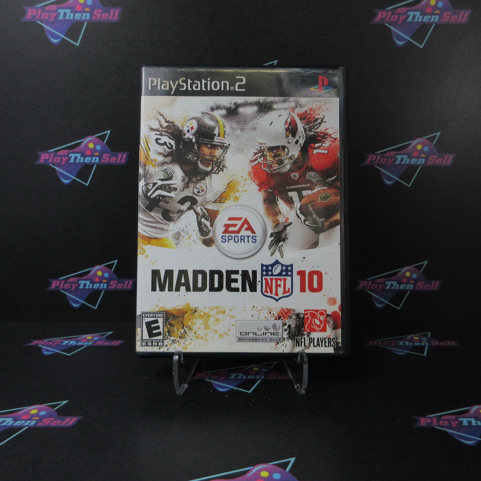 Madden NFL 10 PS2 PlayStation 2 AD/MD Complete CIB - Very Good