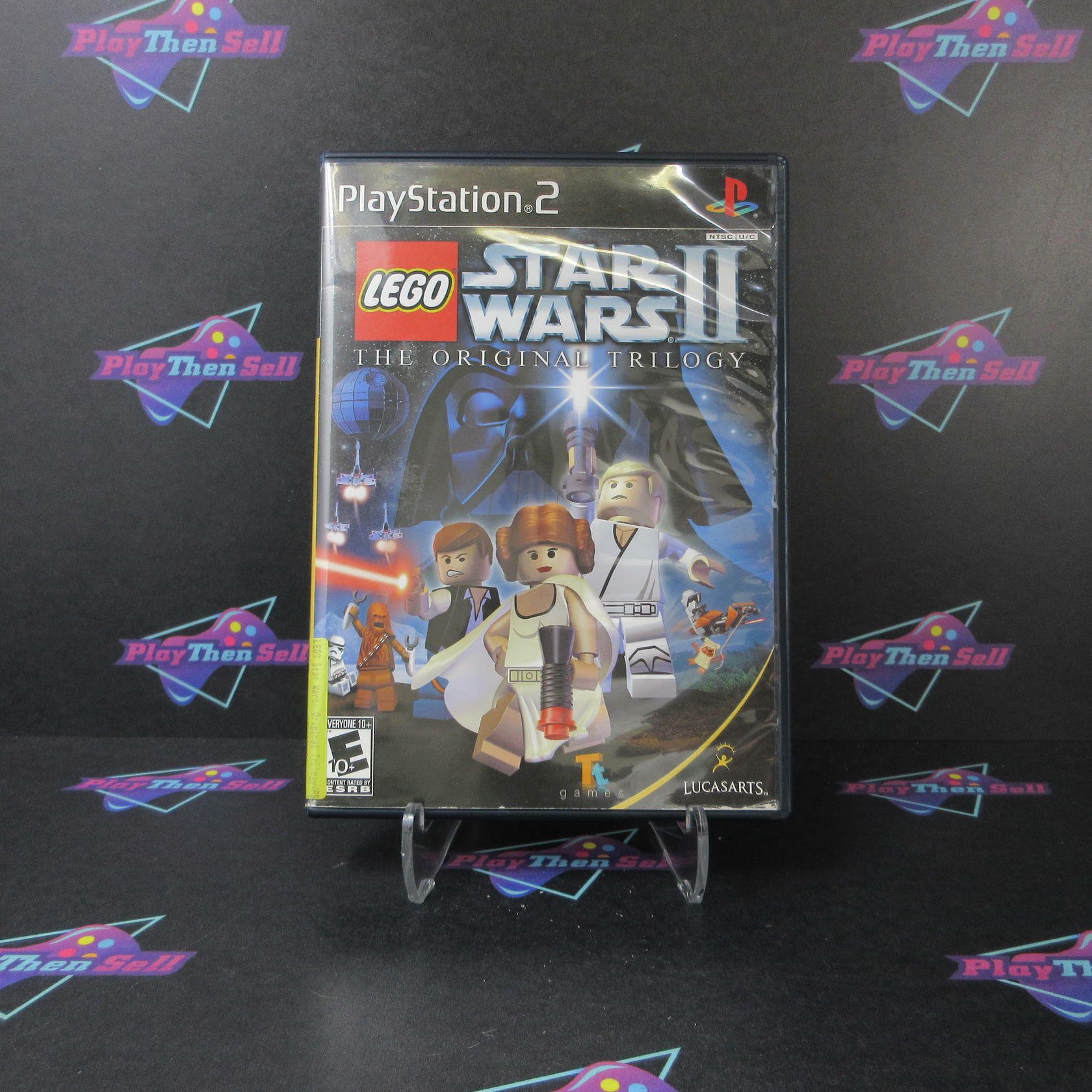 Lego Star Wars II The Original Trilogy PS2 PlayStation 2 AD Complete CIB - Very Good