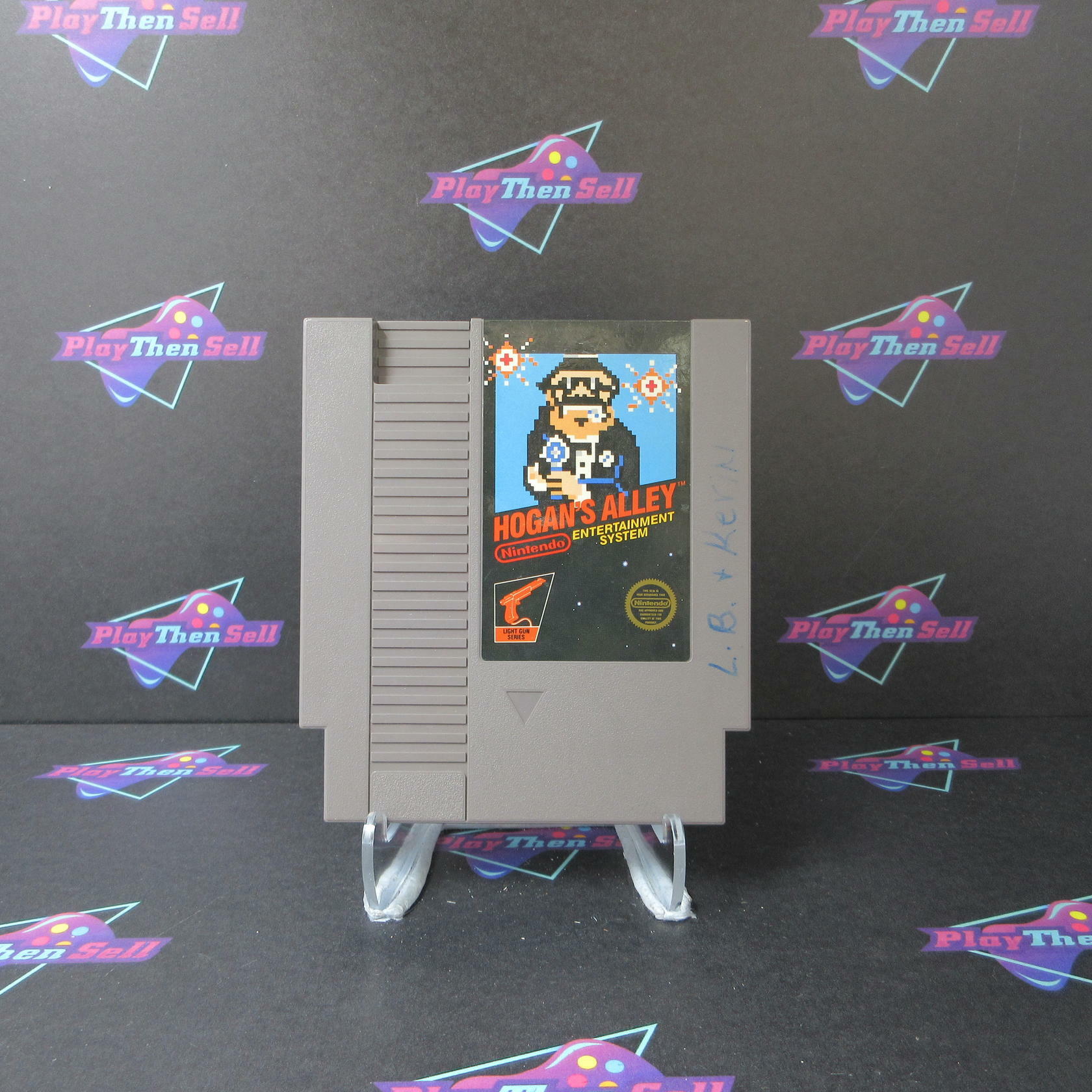 Hogan's Alley Nintendo AD NES Cartridge Only Authentic / Tested - Very Good