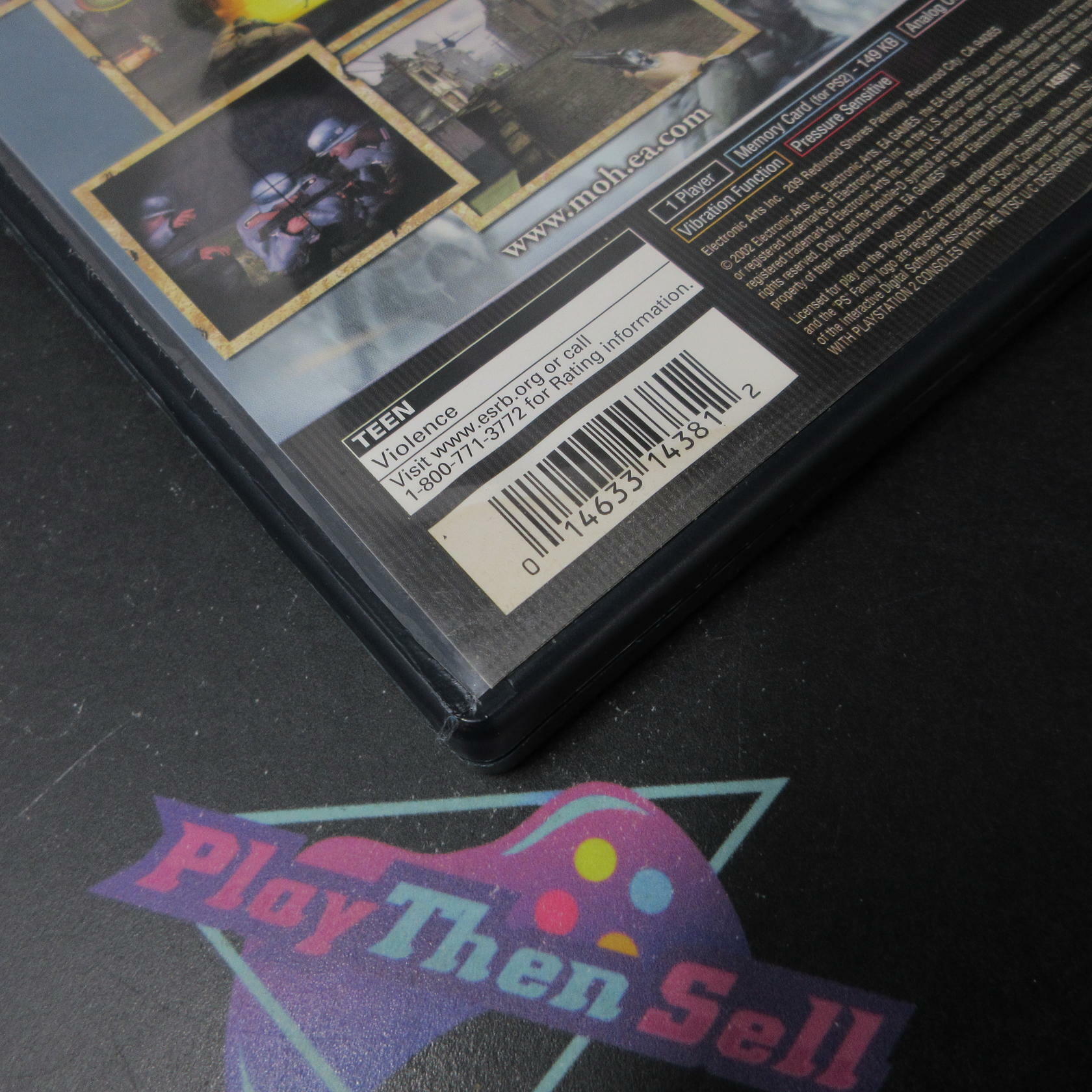 Medal of Honor Frontline PS2 PlayStation 2 AD/DD/NM - Very Good