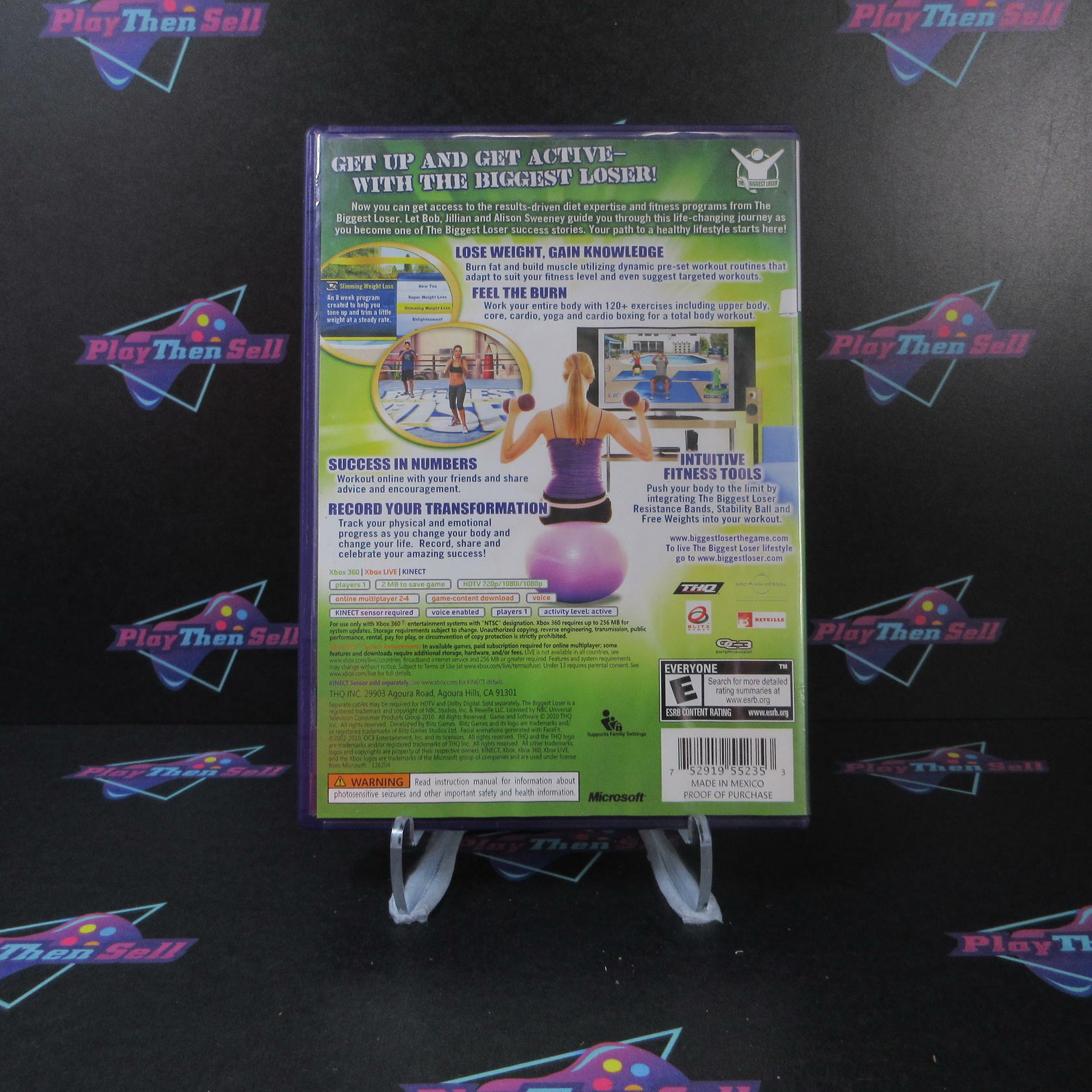 The Biggest Loser Ultimate Workout Xbox 360 AD Complete CIB - Very Good