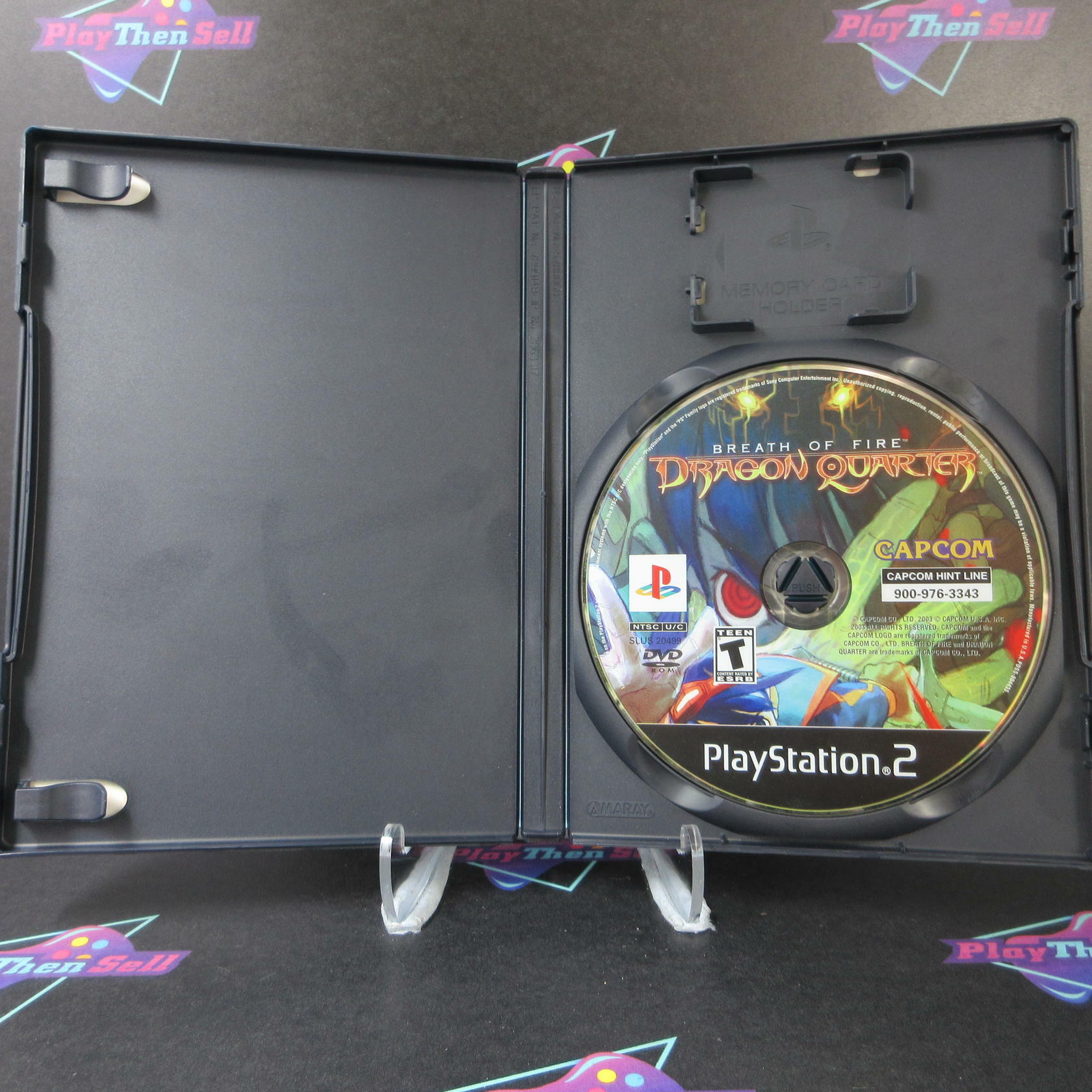 Breath of Fire Dragon Quarter PS2 PlayStation 2 AD/NM - Very Good