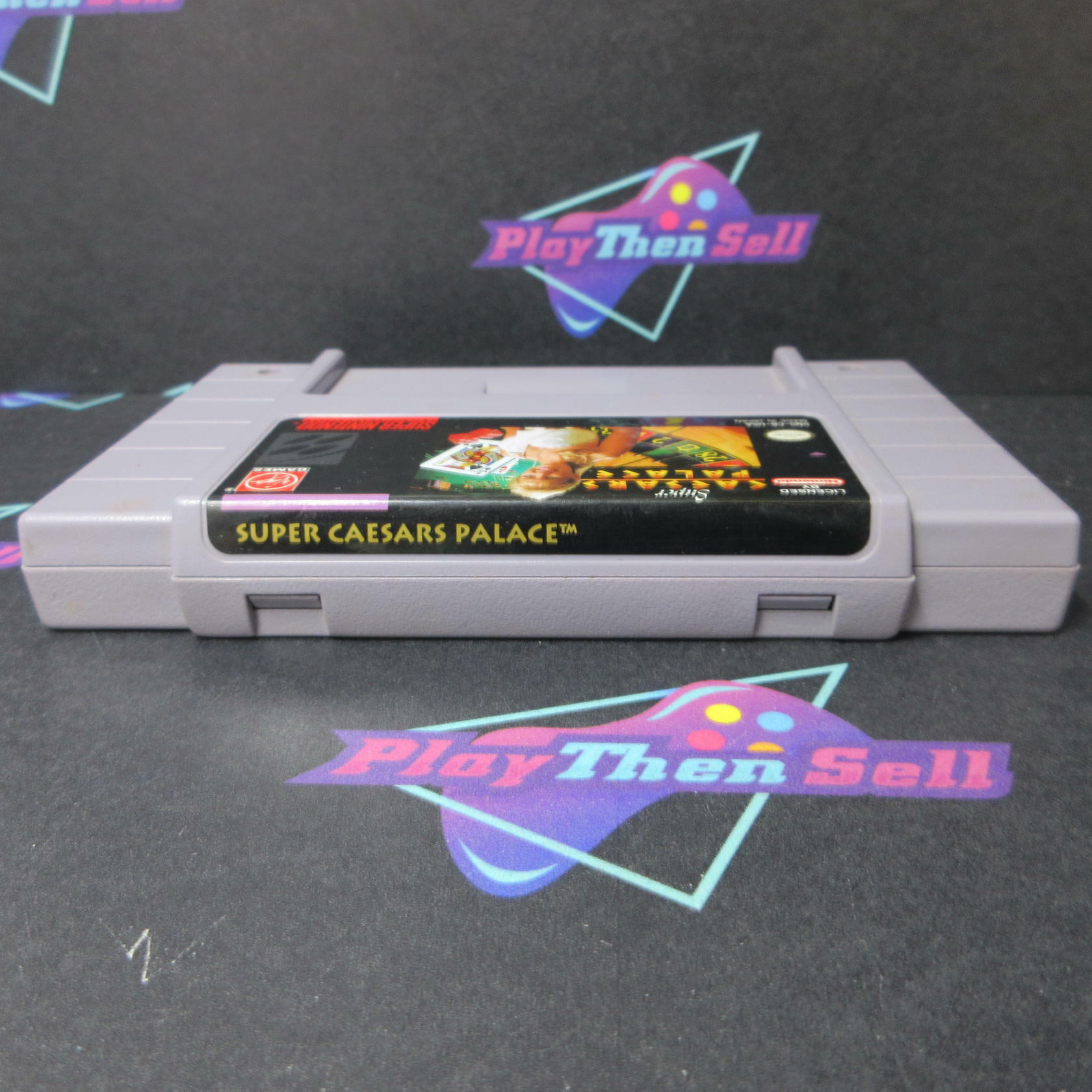 Super Caesars Palace SNES Super Nintendo SNES Cartridge Only Authentic / Tested - Very Good