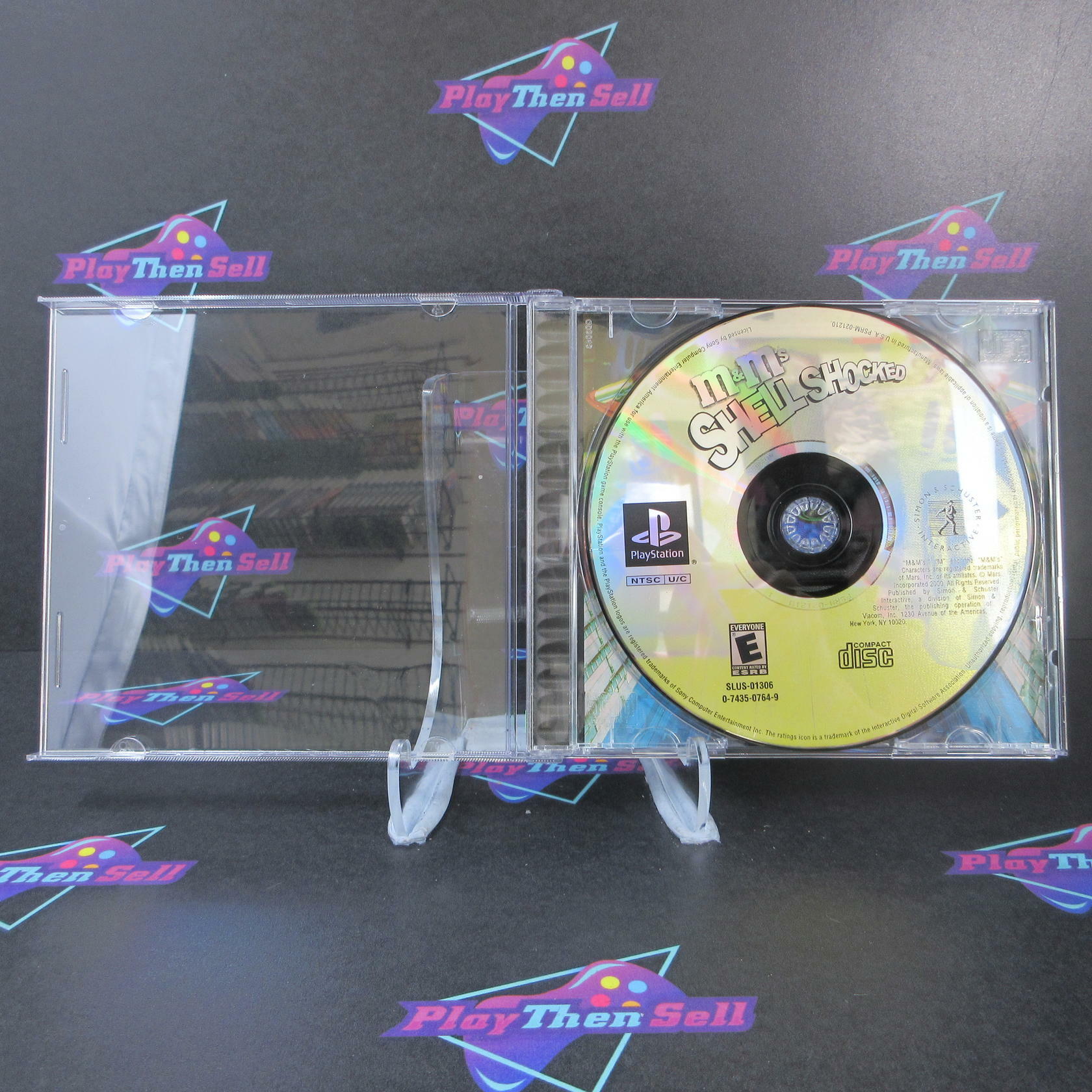 M&M's Shell Shocked PS1 PlayStation 1 - Very Good