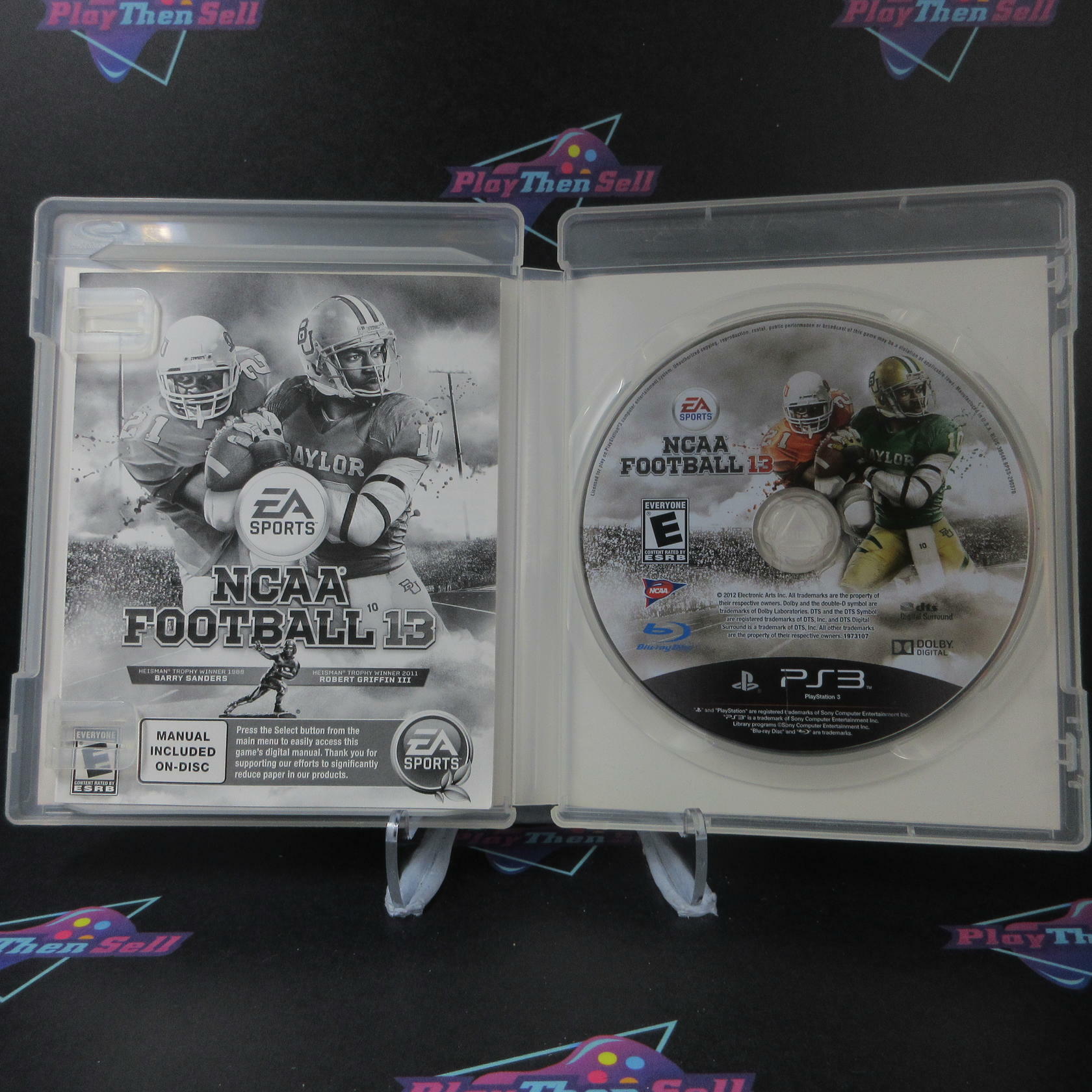 NCAA Football 13 PS3 PlayStation 3 AD/MD Complete CIB - Very Good