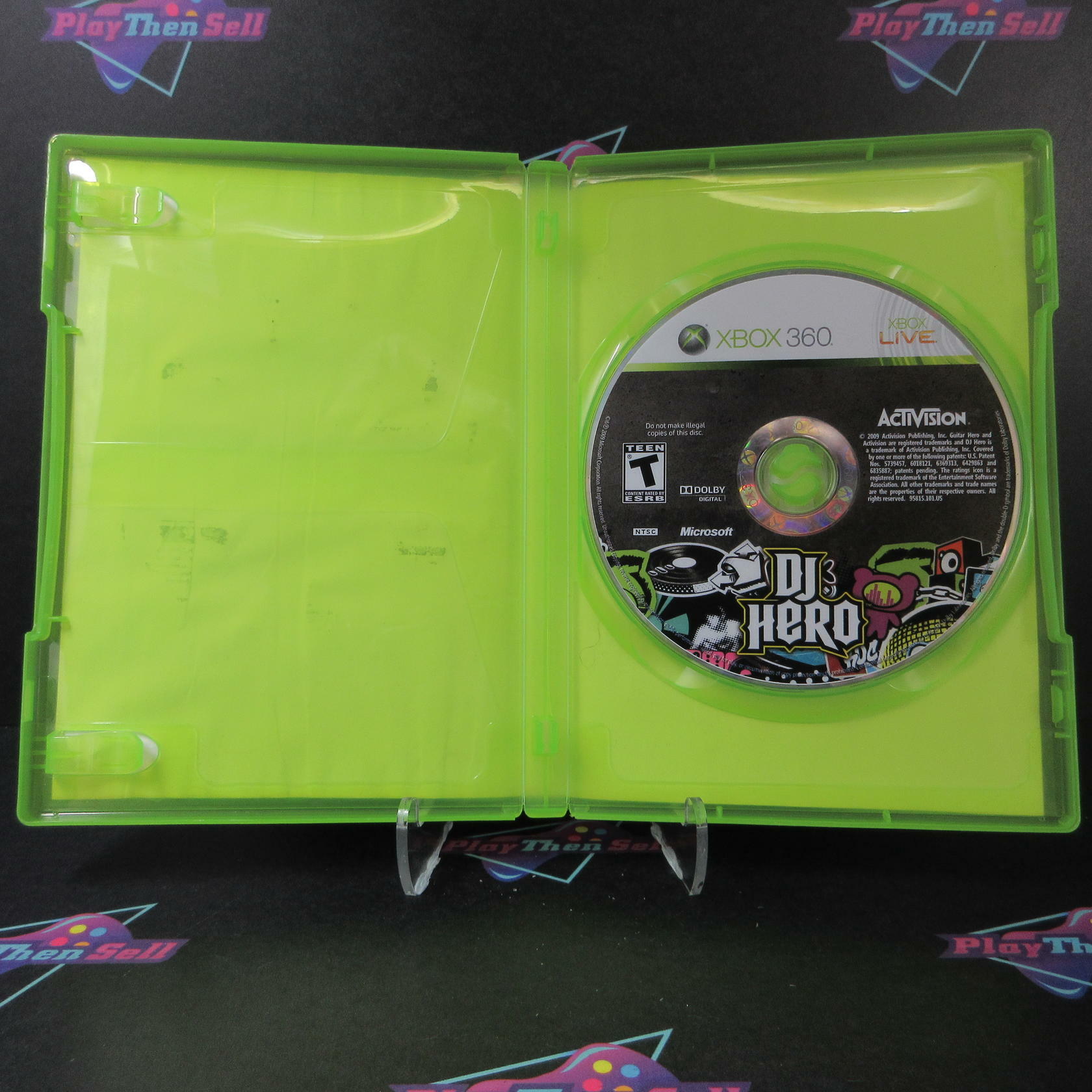 DJ Hero Software Only Xbox 360 AD/NM - Very Good