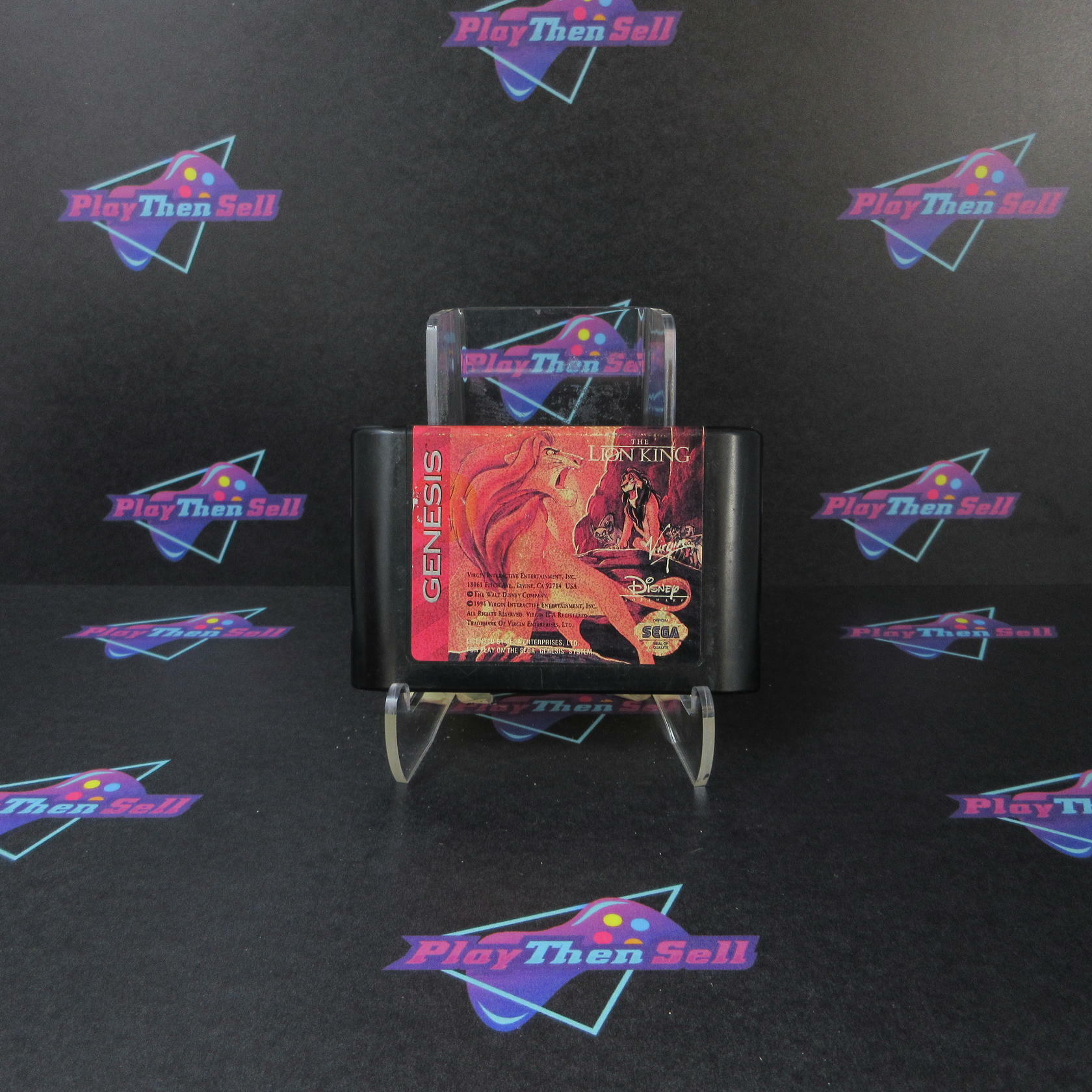 The Lion King Sega Genesis Cart Only AD Tested - Very Good