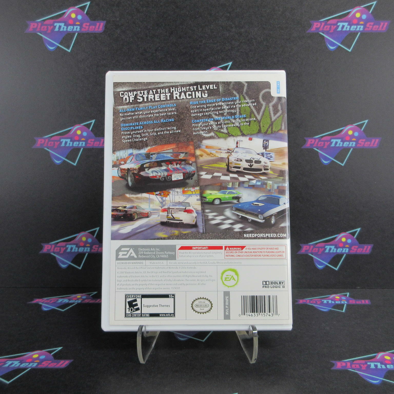 Need for Speed Prostreet Nintendo Wii - Very Good