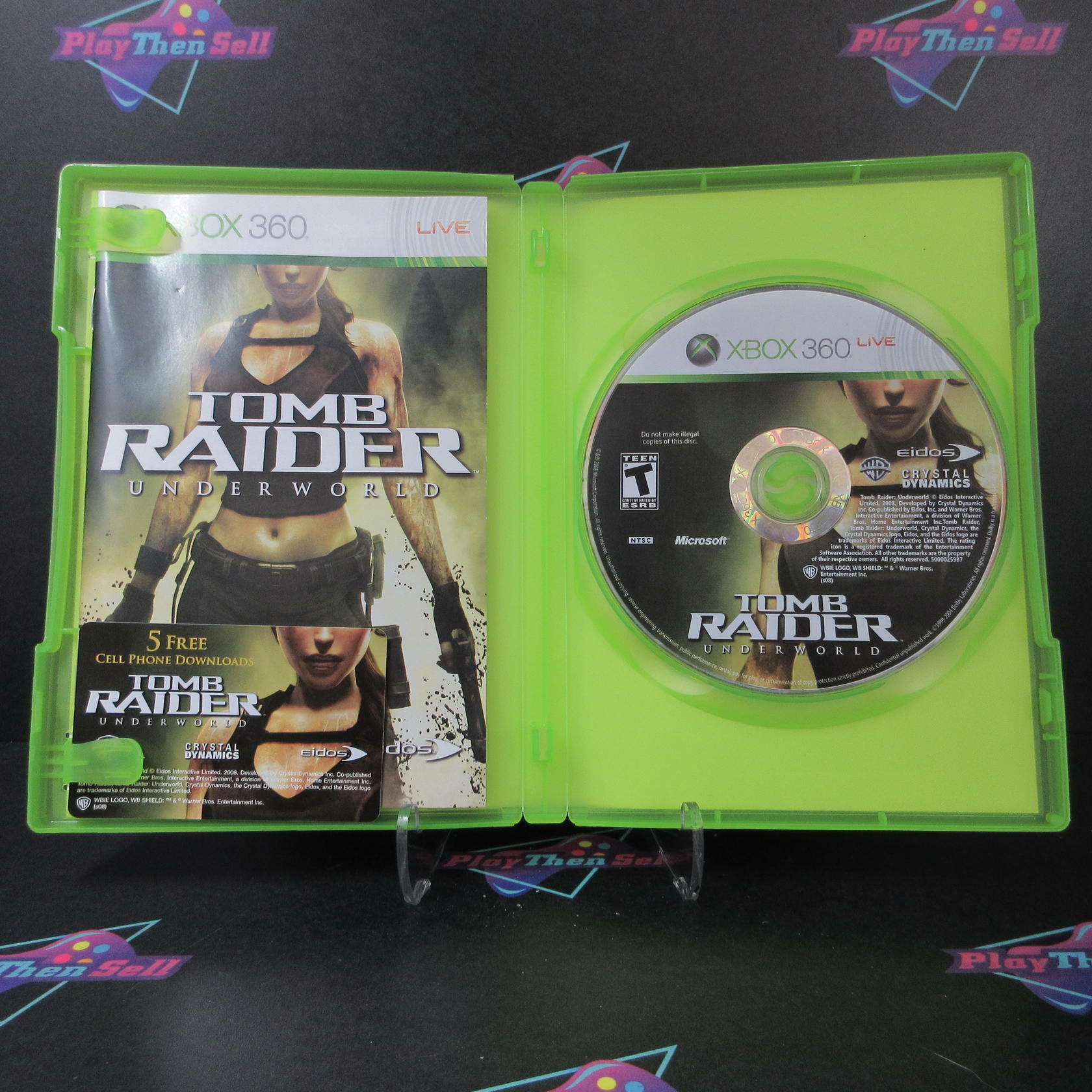 Tomb Raider Underworld Walmart Edition Xbox 360 - Like New
