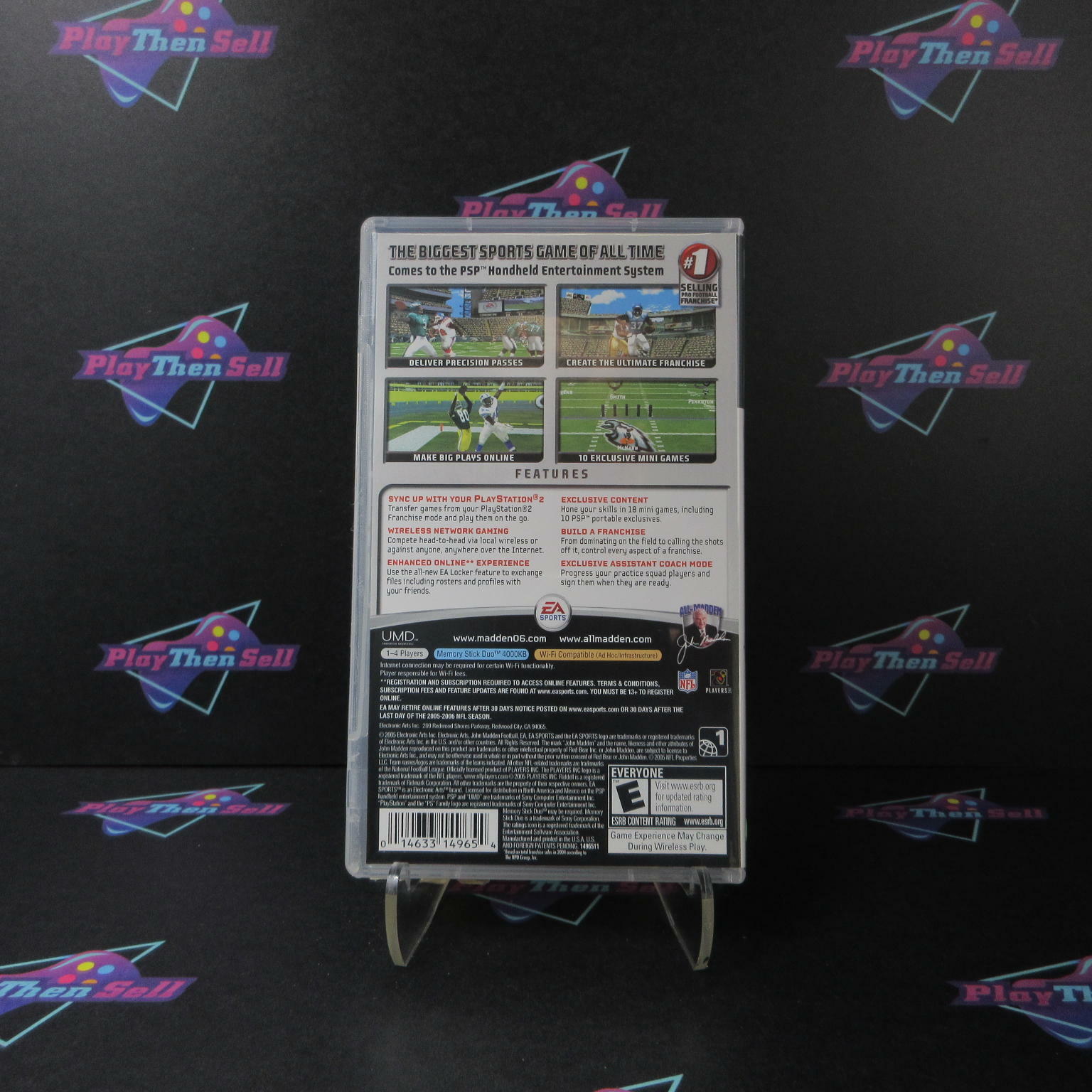 Madden NFL 06 Clear UMD Sony PSP - Like New