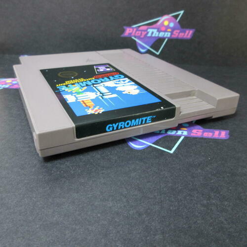 Gyromite Nintendo NES Cartridge Only Authentic / Tested - Very Good
