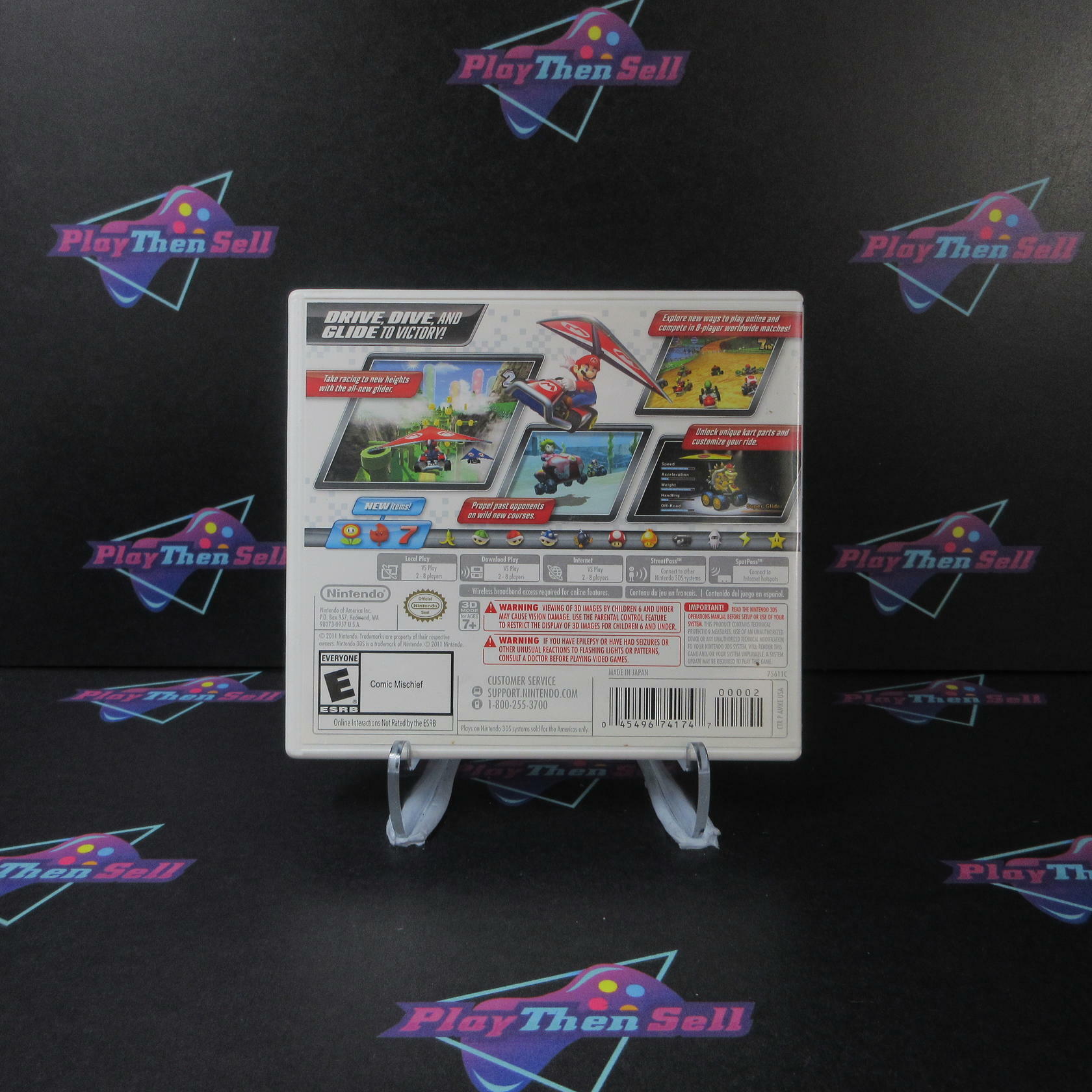 Mario Kart 7 Nintendo 3DS AD Complete CIB - Very Good