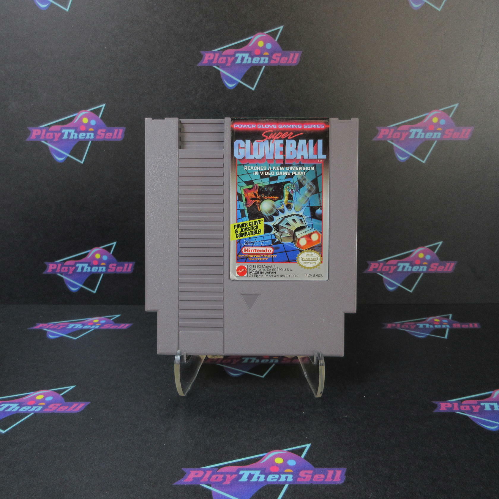 Super Glove Ball Nintendo NES Cartridge Only AD Authentic / Tested - Very Good