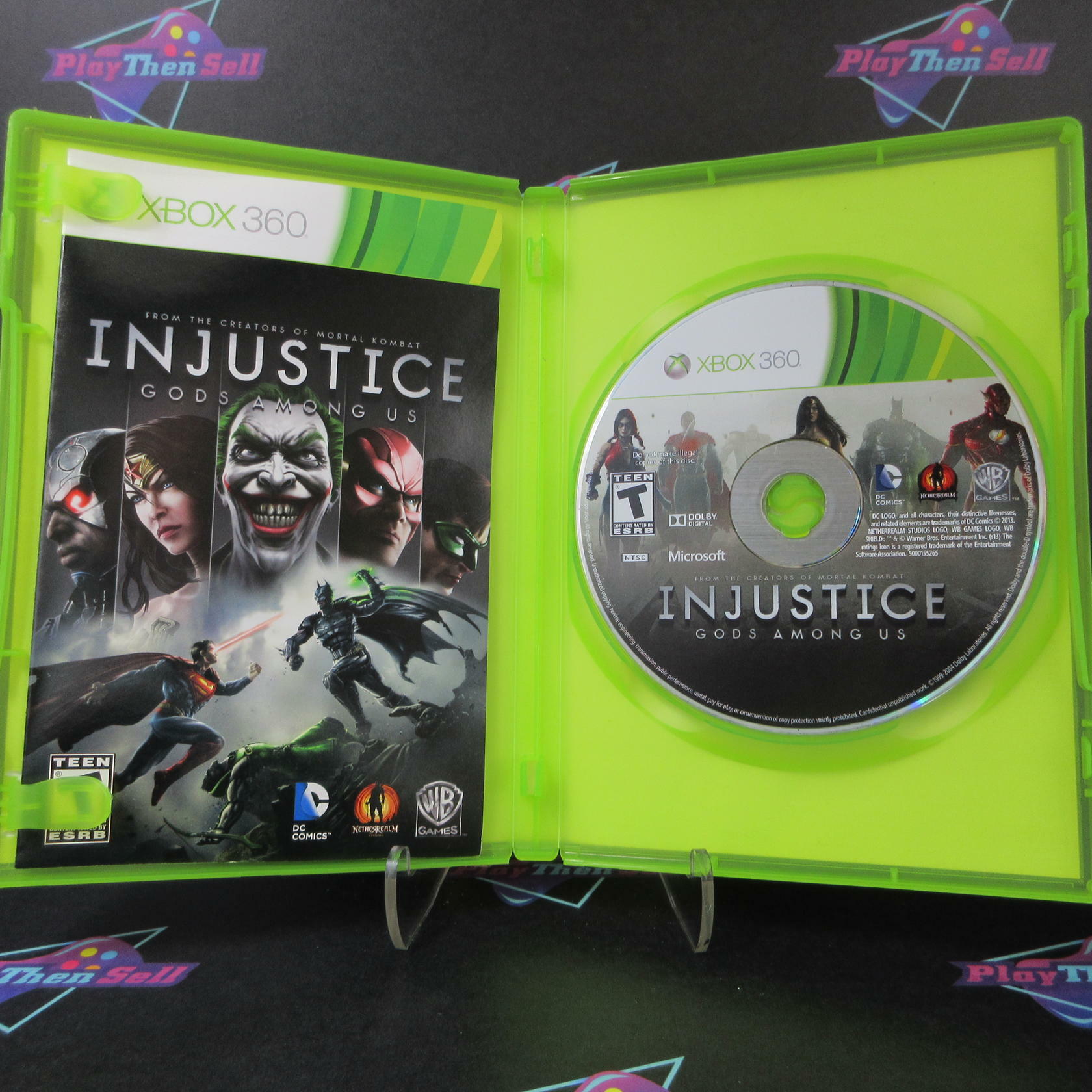 Injustice Gods Among Us Xbox 360 DD/AD Complete - Very Good