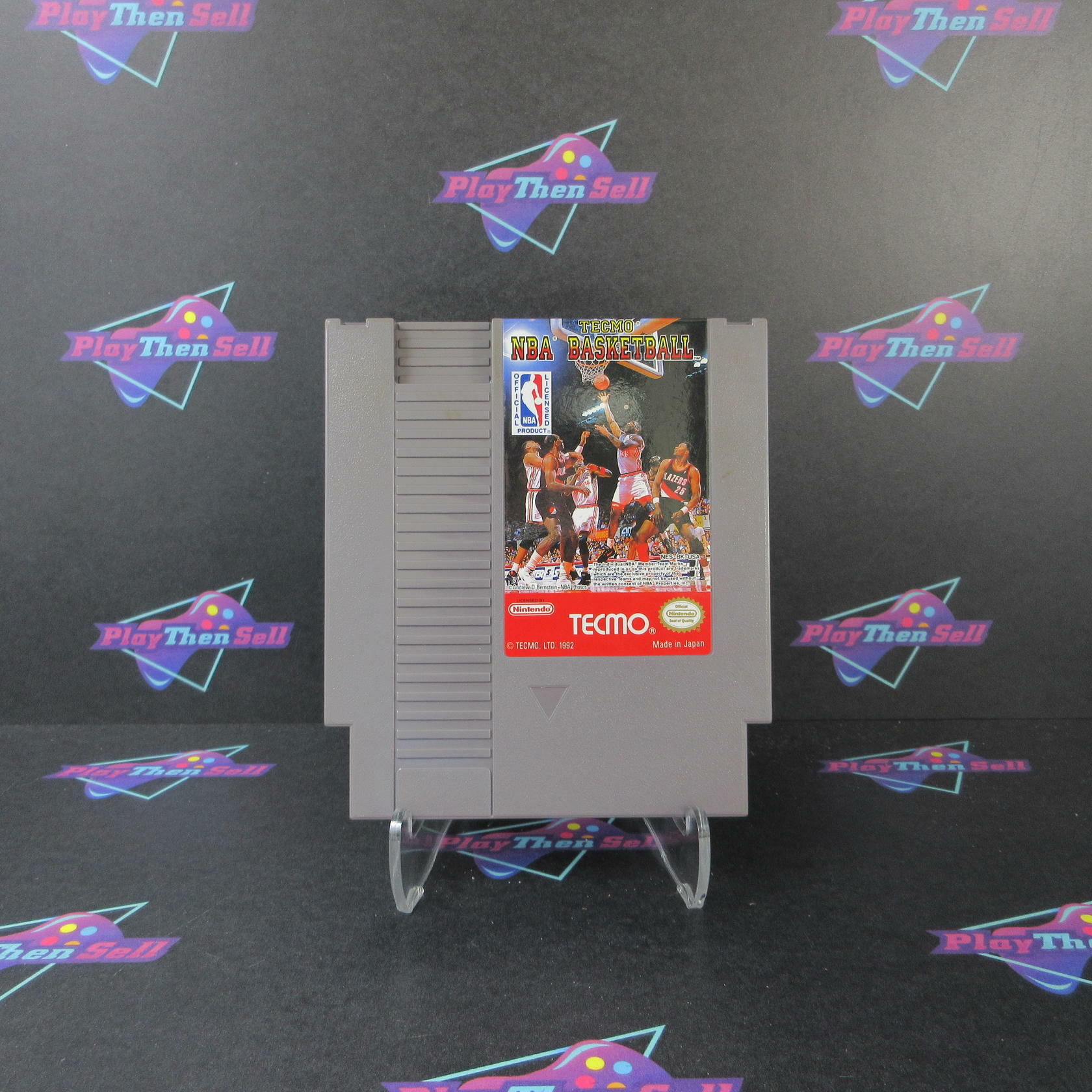 NBA Basketball Nintendo NES Cartridge Only - Authentic / Tested - Very Good