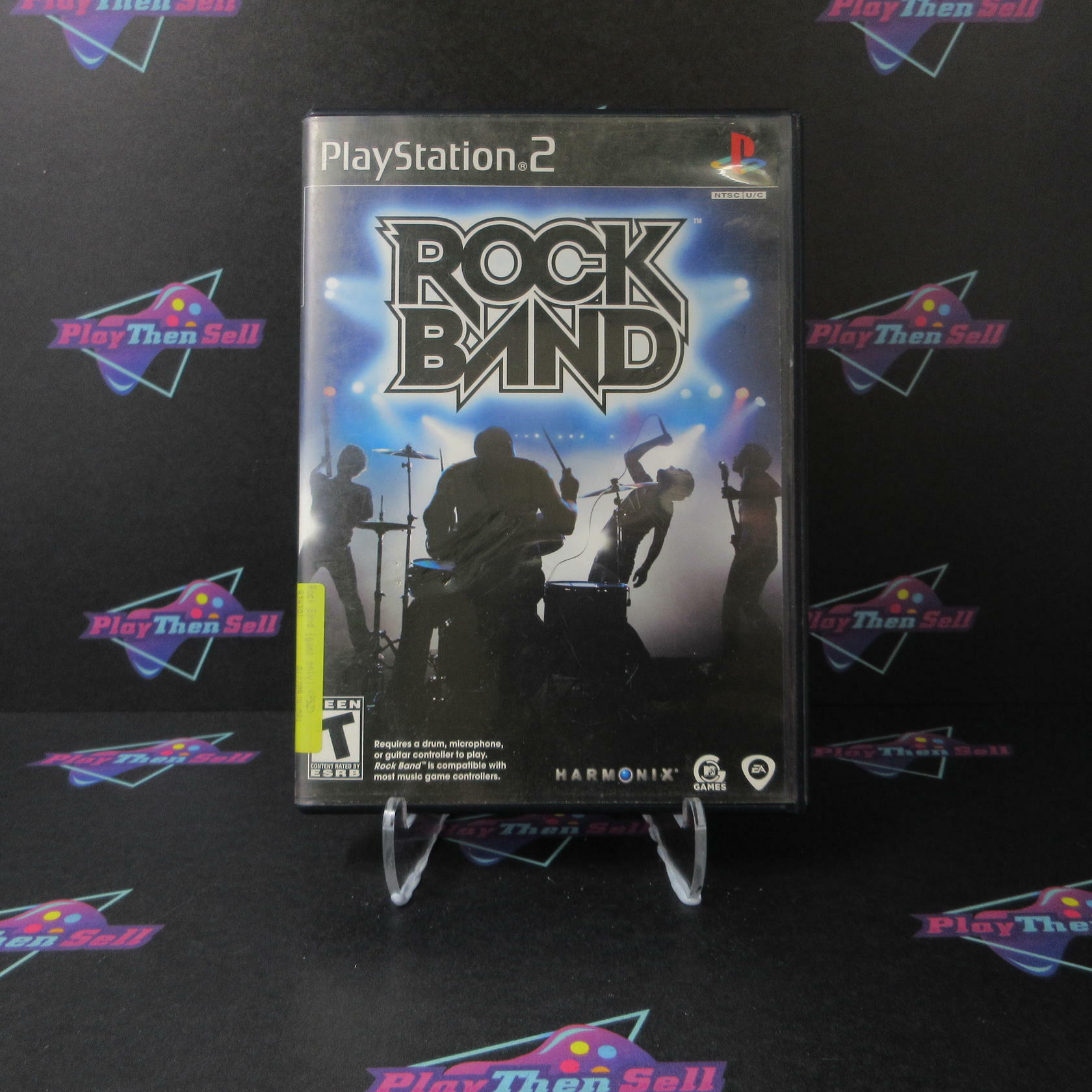 Rock Band PS2 PlayStation 2 AD/NM - Very Good