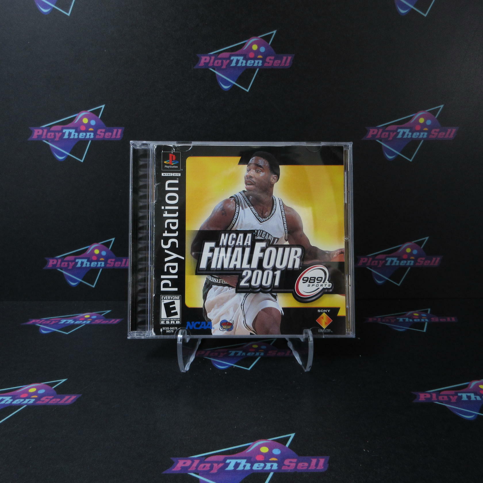 NCAA Final Four 2001 PS1 PlayStation 1 MD Complete CIB - Very Good