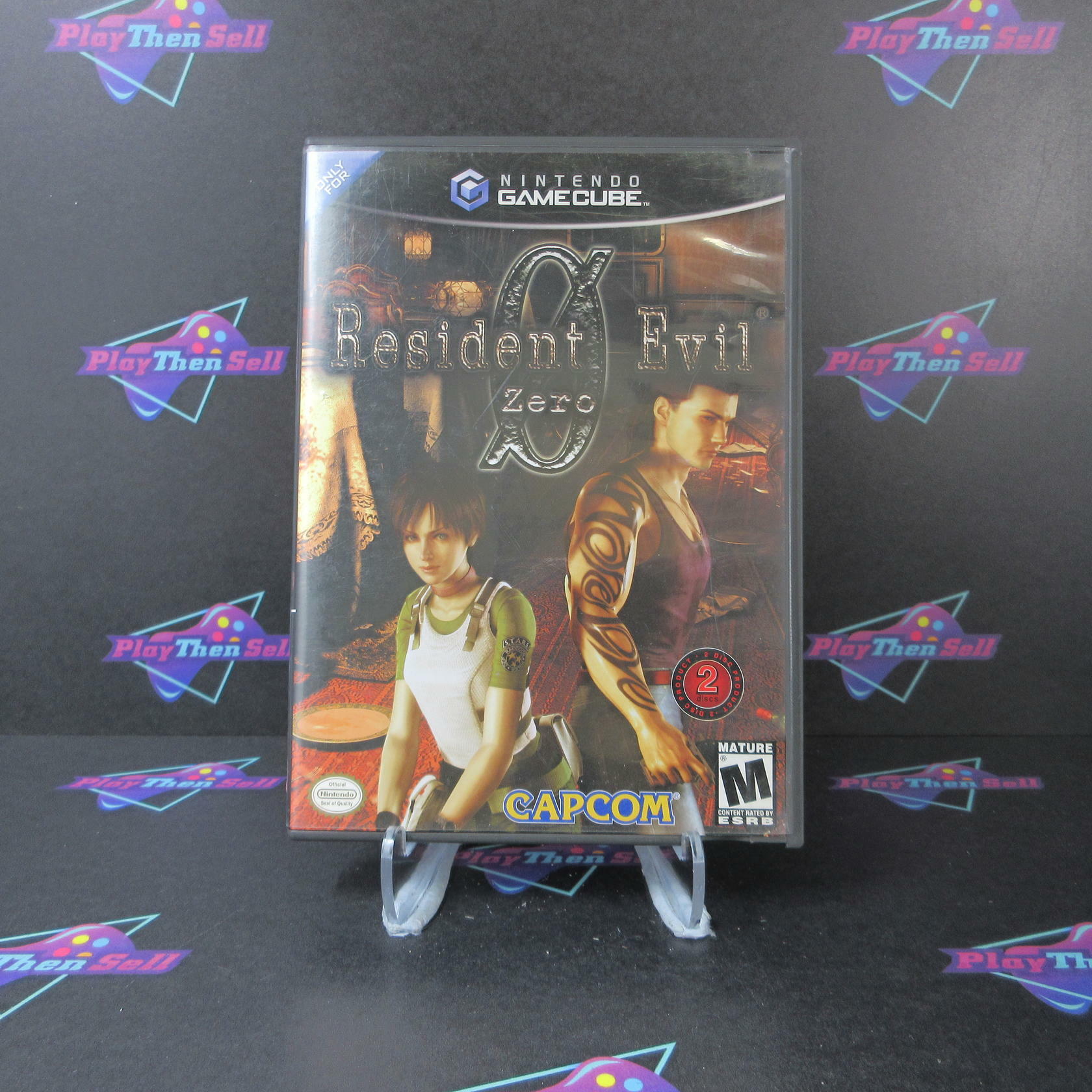 Resident Evil Zero Nintendo Gamecube CS Complete CIB - Very Good