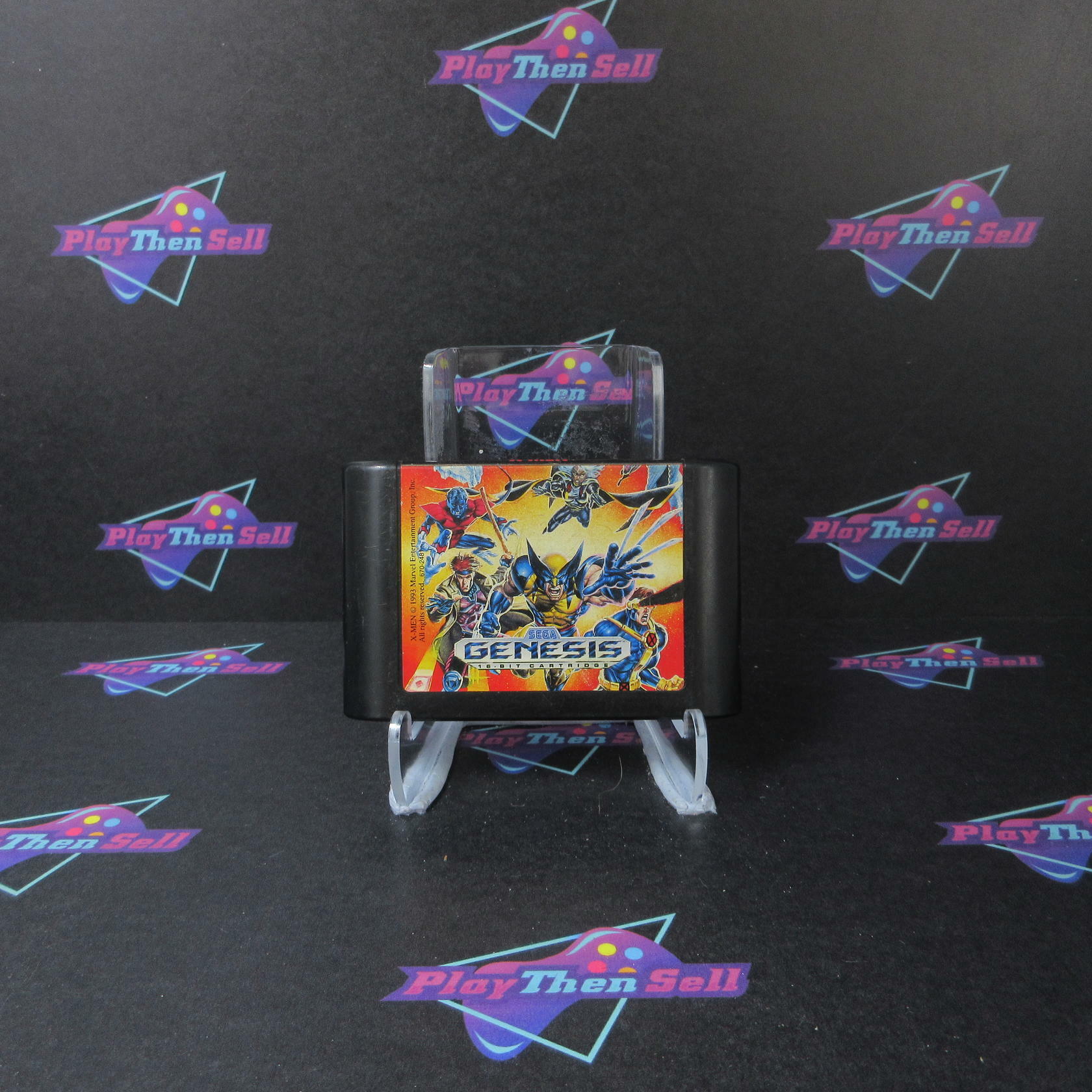 X-Men Sega Genesis Cartridge Only Authentic / Tested - Very Good