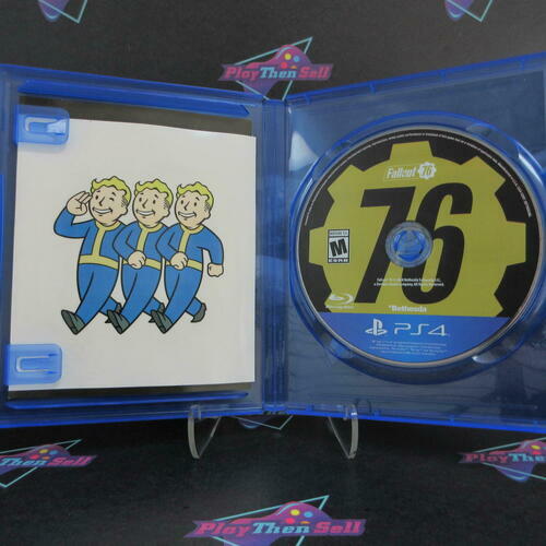 Fallout 76 PS4 PlayStation 4 - Like New