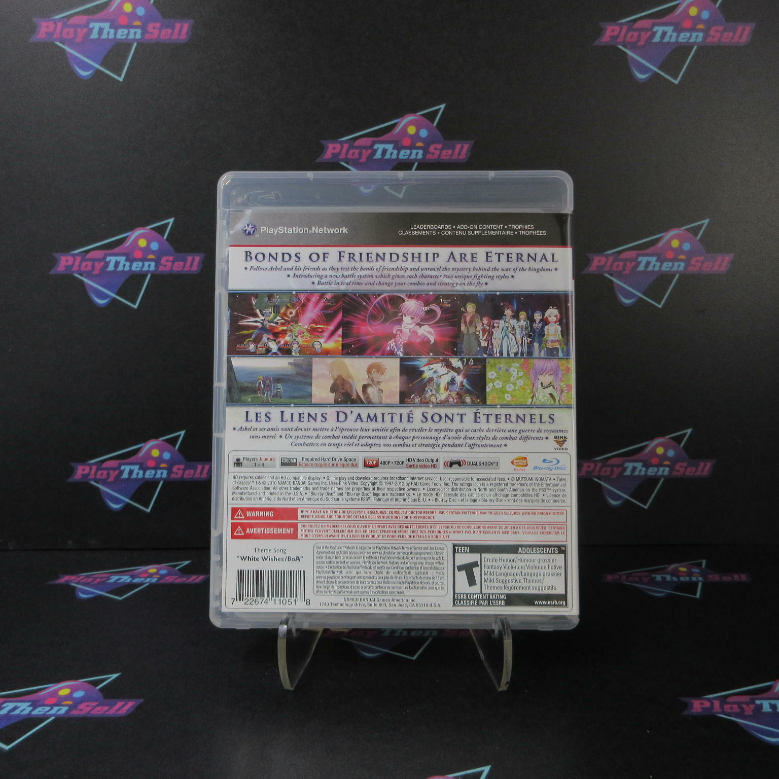 Tales of Graces f PS3 PlayStation 3 - Like New